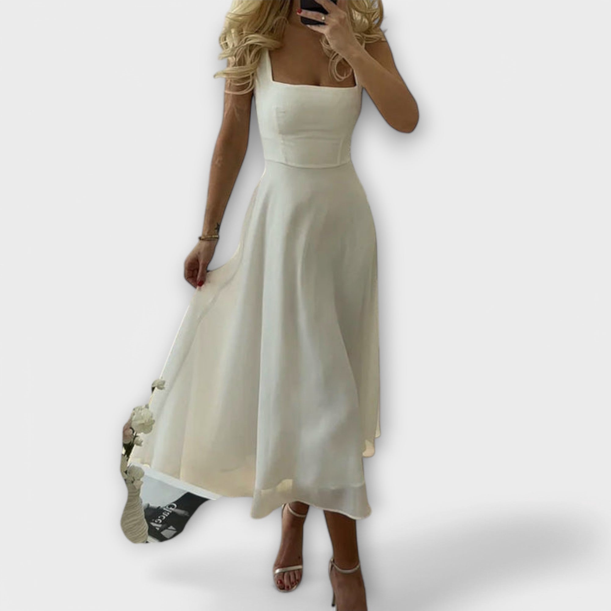 Elegancka sukienka bez r?kawów