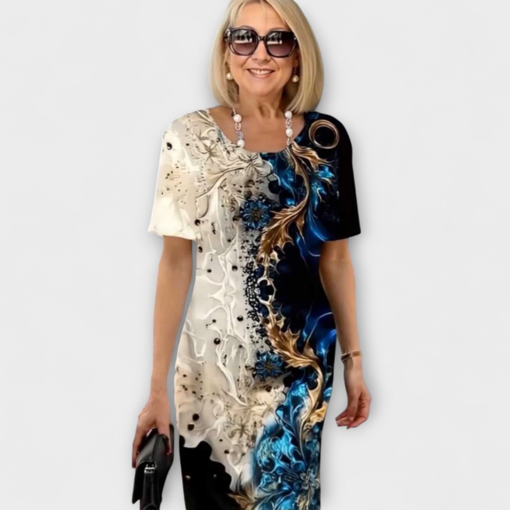 Barbara - letnia sukienka w kwiaty