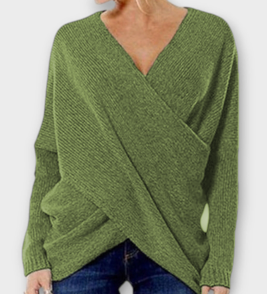 Heidi - Skrzy?owany sweter