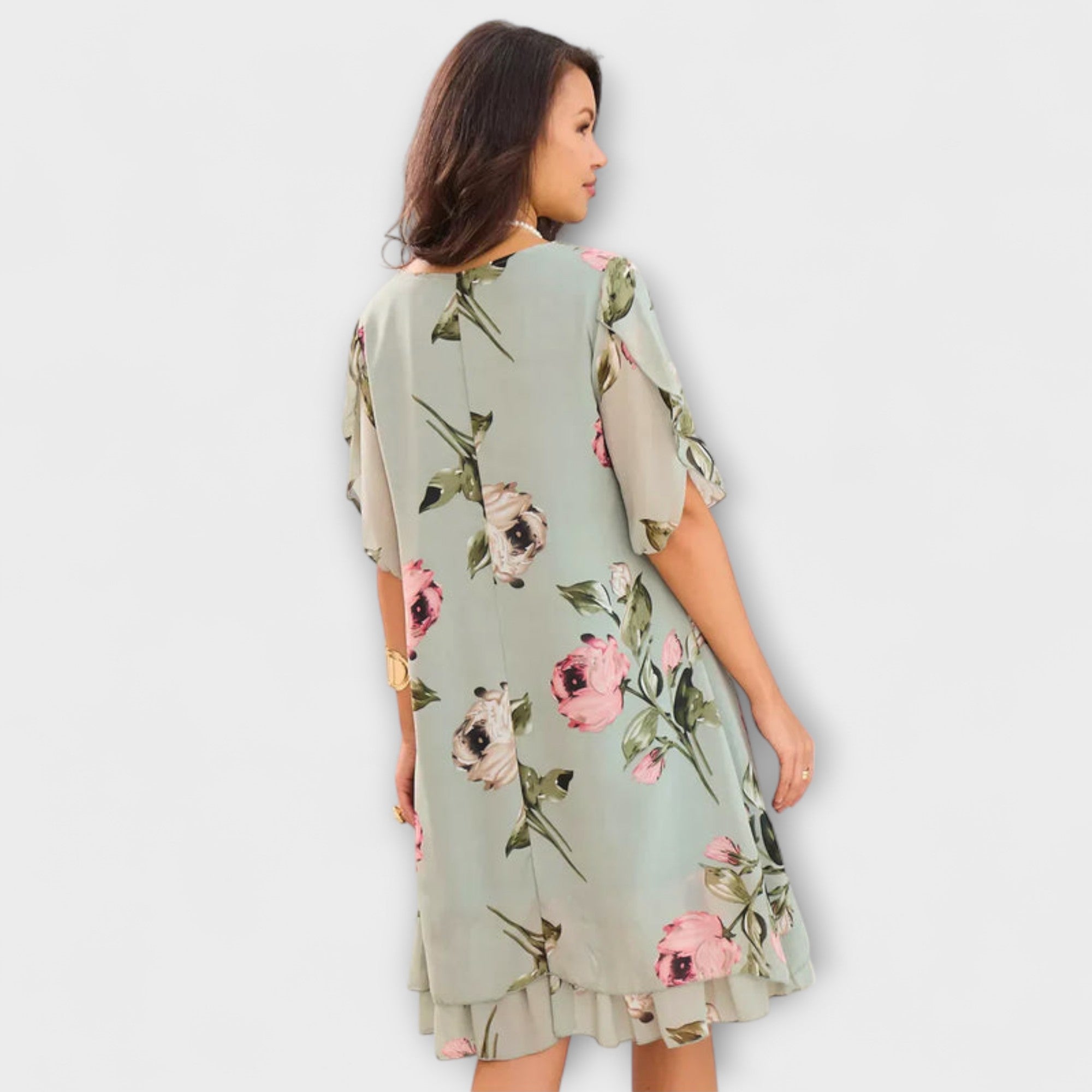 Melin - Elegancka sukienka z szyfonu