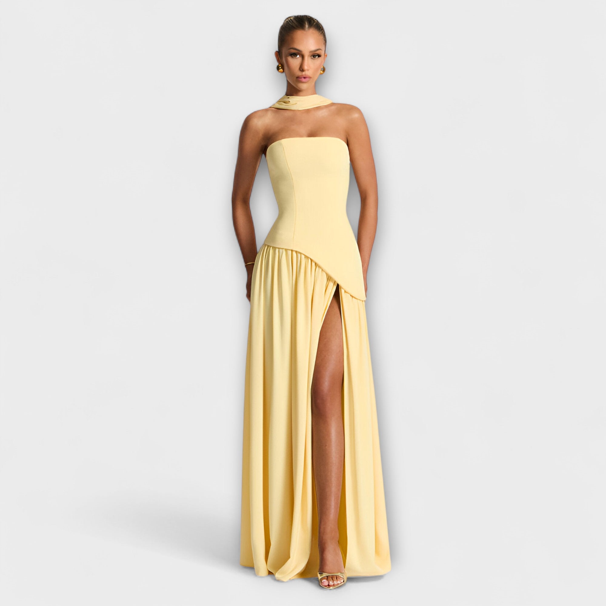 Ada - Elegancka sukienka maxi