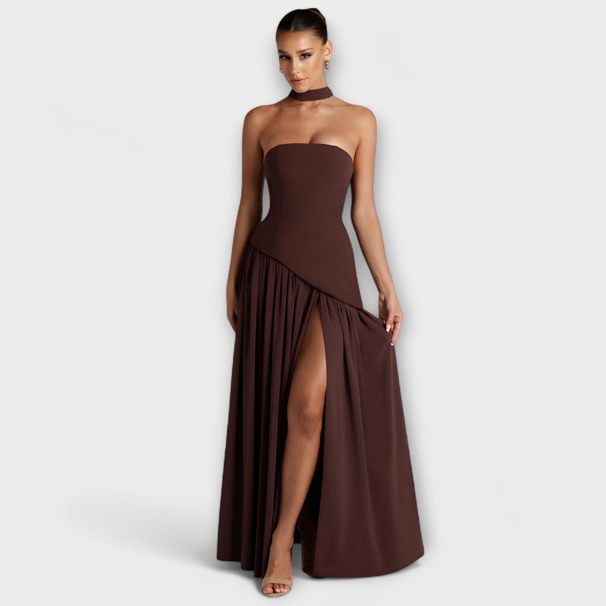 Ada - Elegancka sukienka maxi