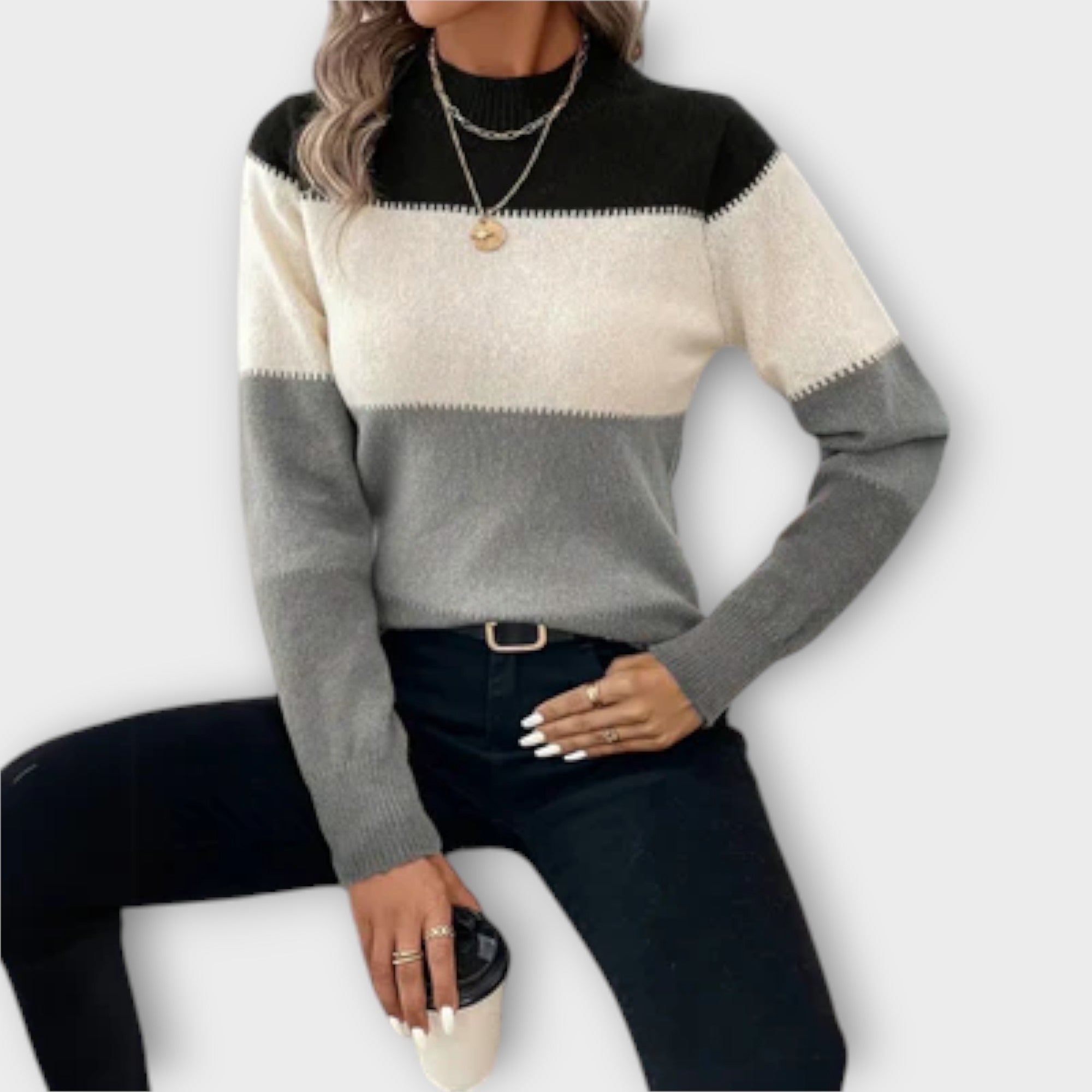 Elina - lu?ny i elegancki sweter