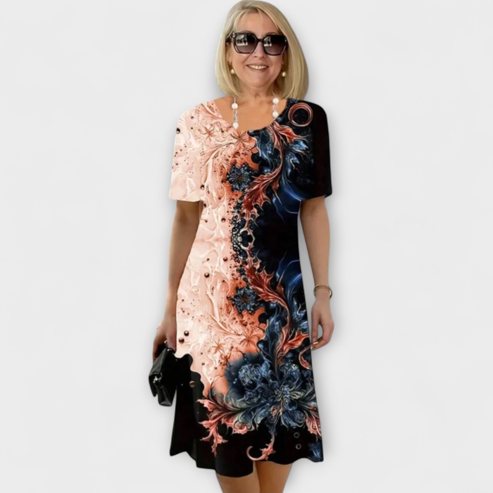 Barbara - letnia sukienka w kwiaty