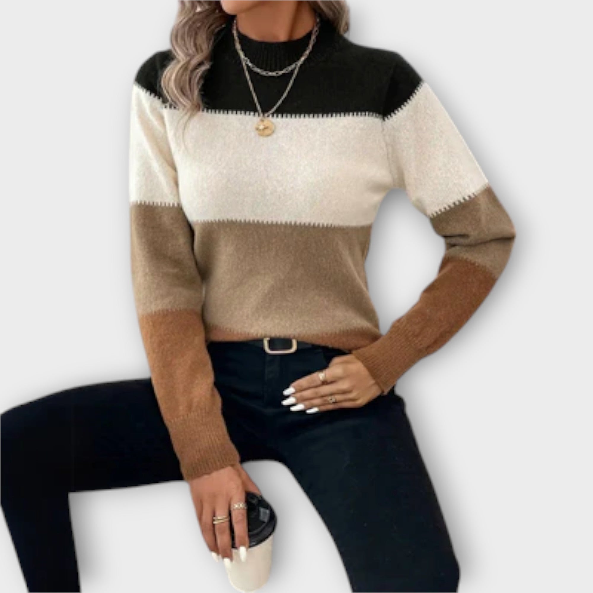 Elina - lu?ny i elegancki sweter