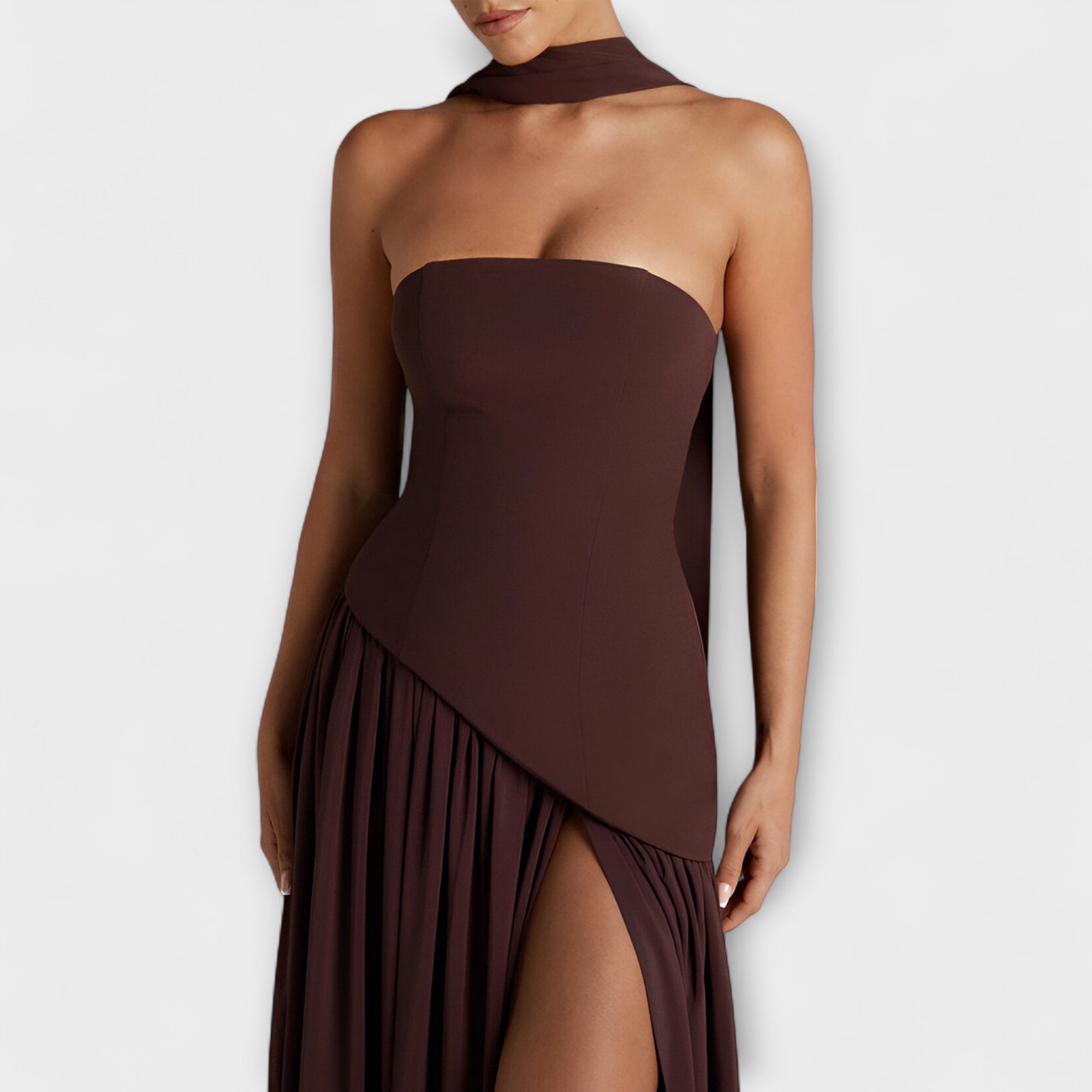 Ada - Elegancka sukienka maxi