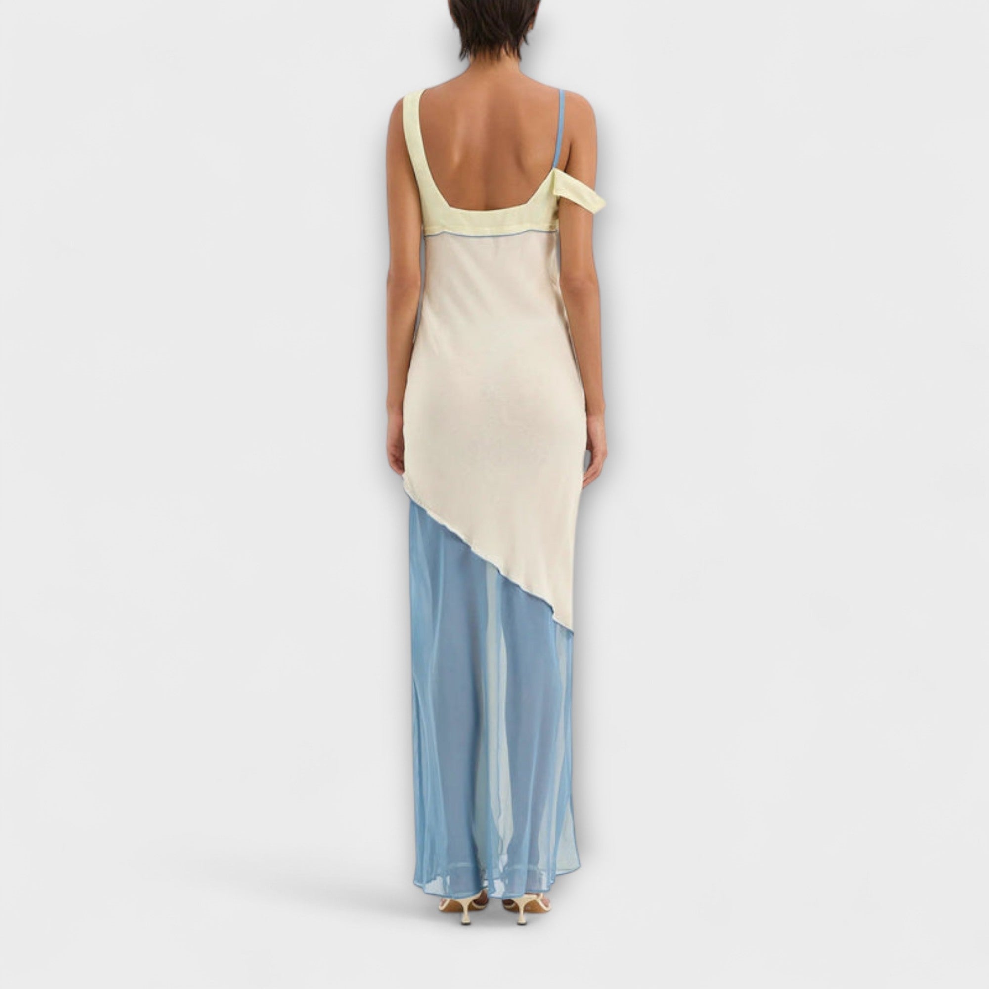 Alora - sukienka midi Thames z detalem splotu