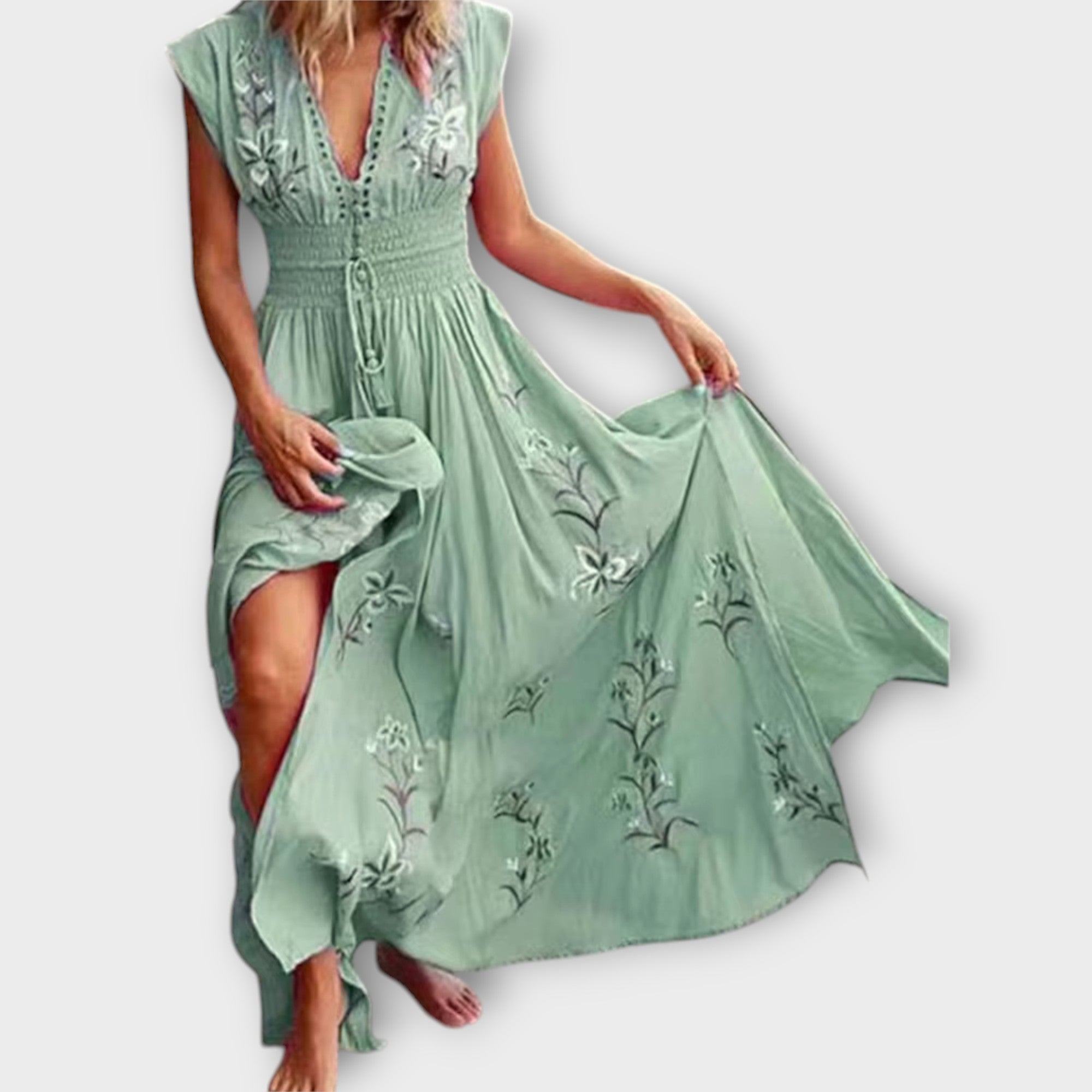 Felizia - sukienka boho z urzekaj?cym haftem