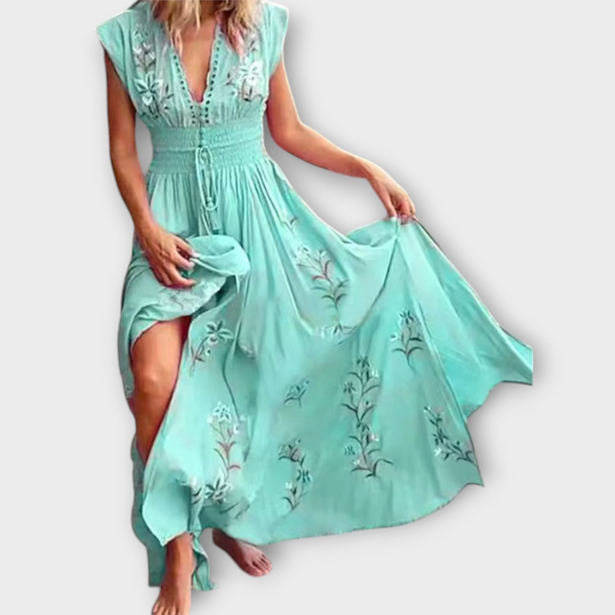 Felizia - sukienka boho z urzekaj?cym haftem