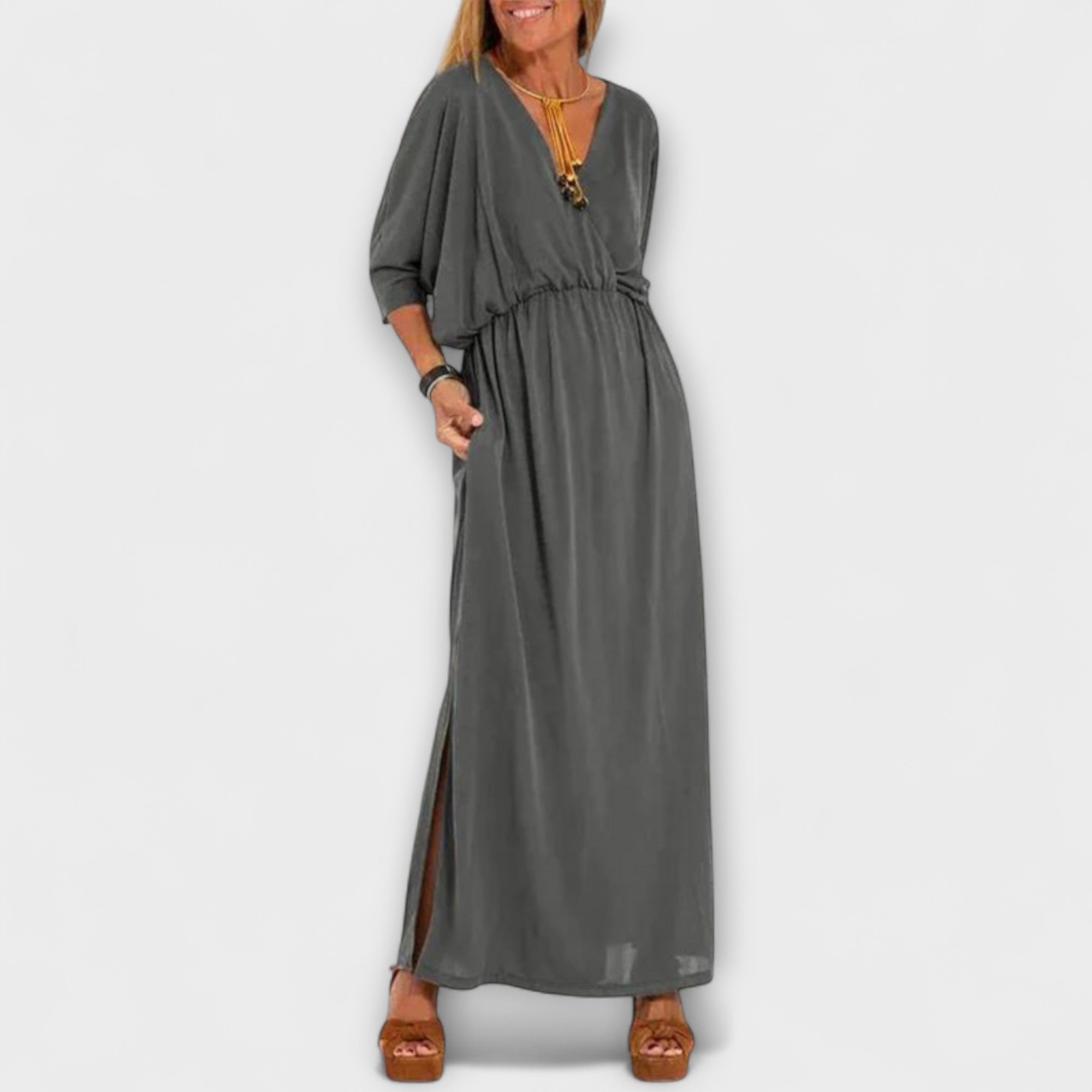 Lani - sukienka maxi w stylu vintage