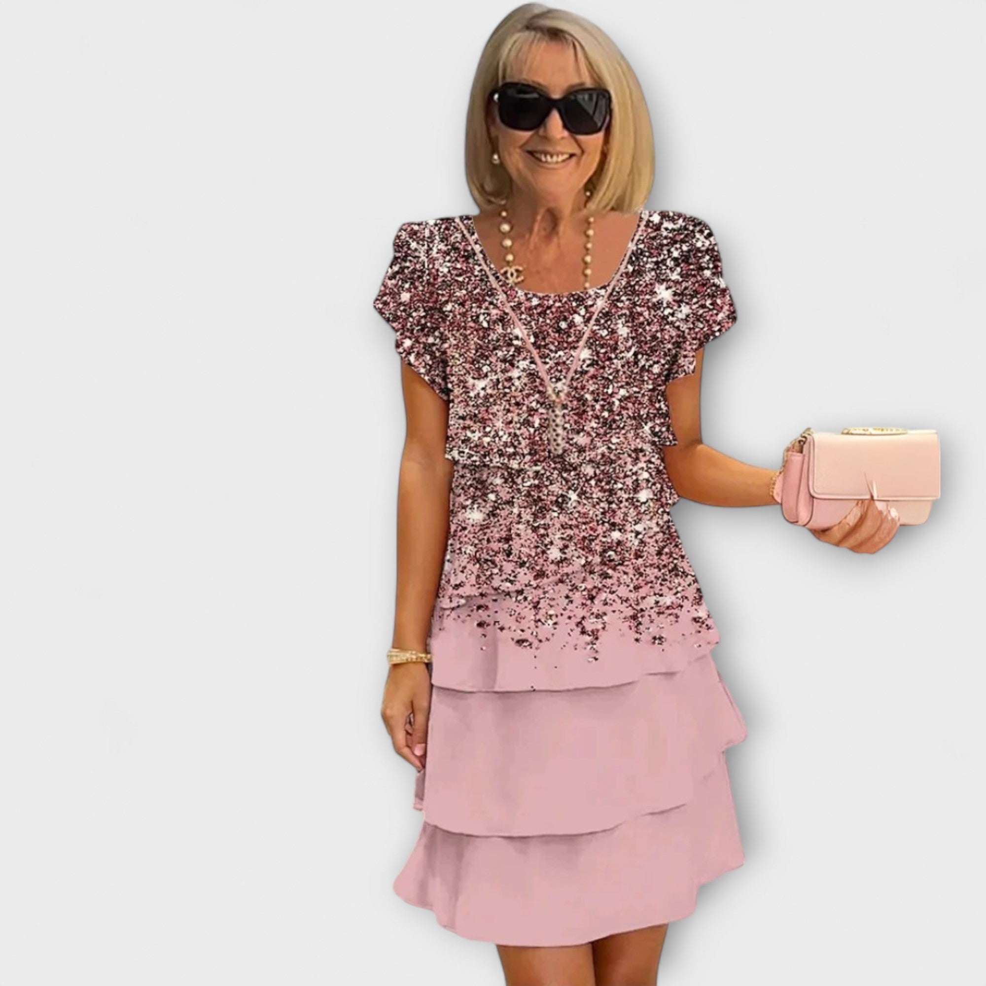 Lillian - sukienka w kwiaty elegancji