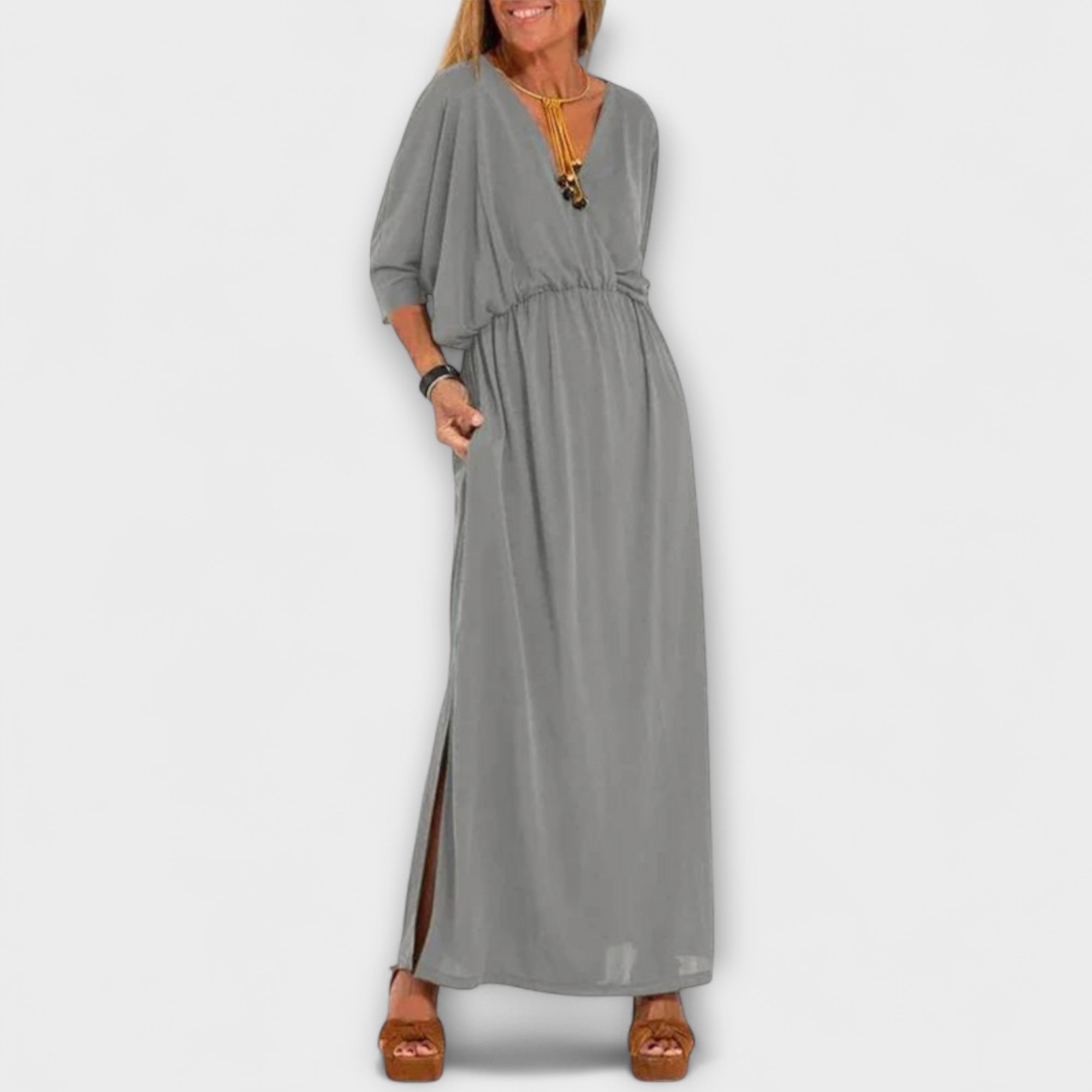 Lani - sukienka maxi w stylu vintage