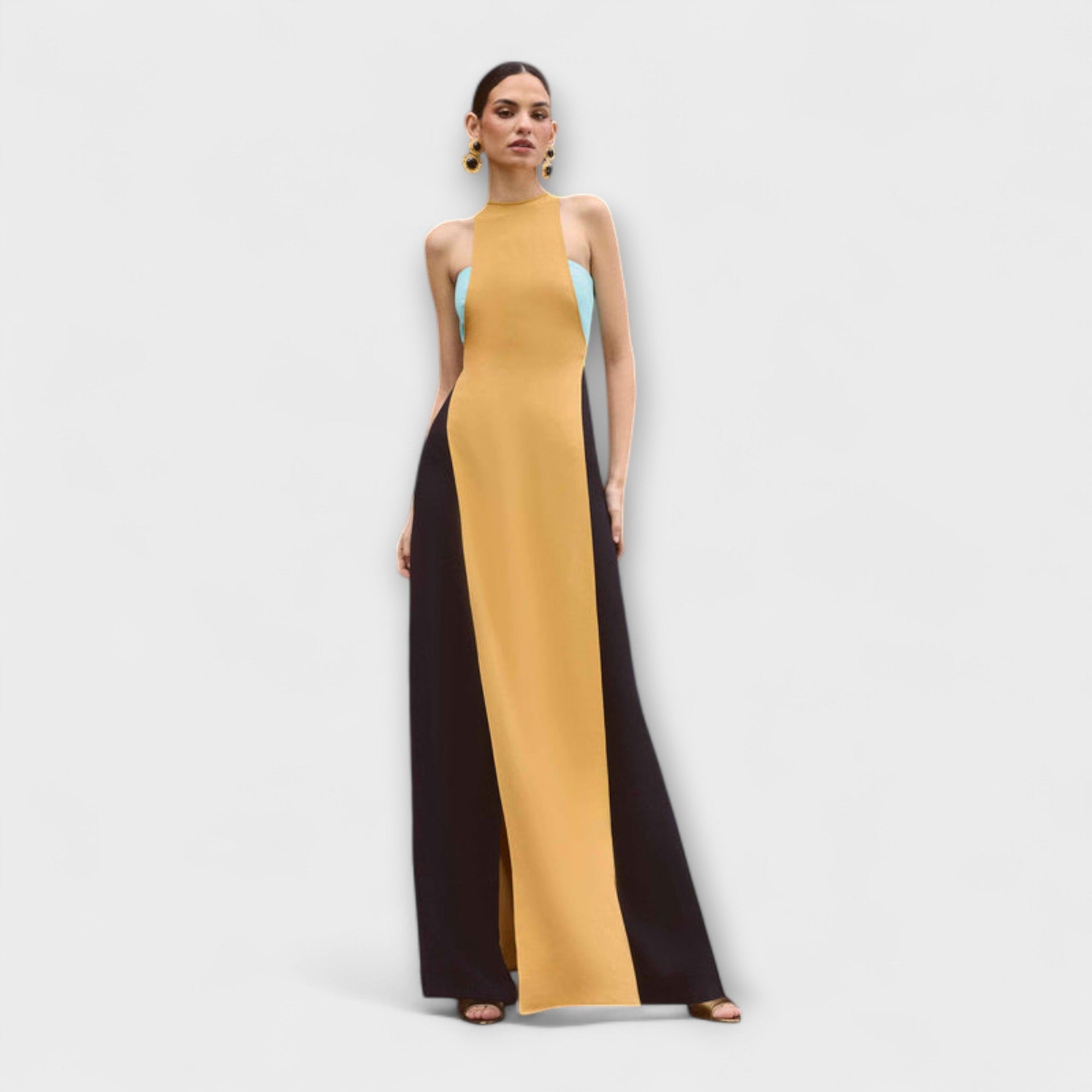 Kimberly - Ciemnoturkusowy kombinezon