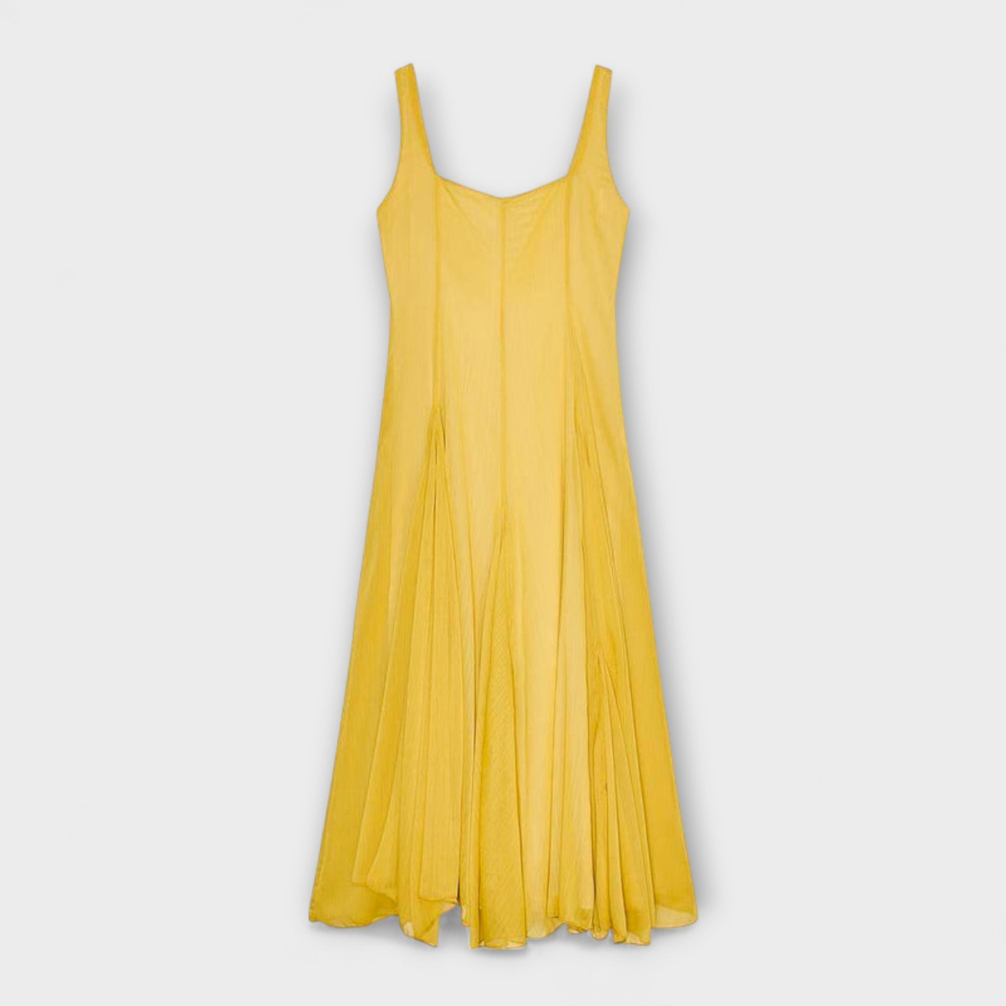 Lilith - Sukienka z kwadratowym dekoltem