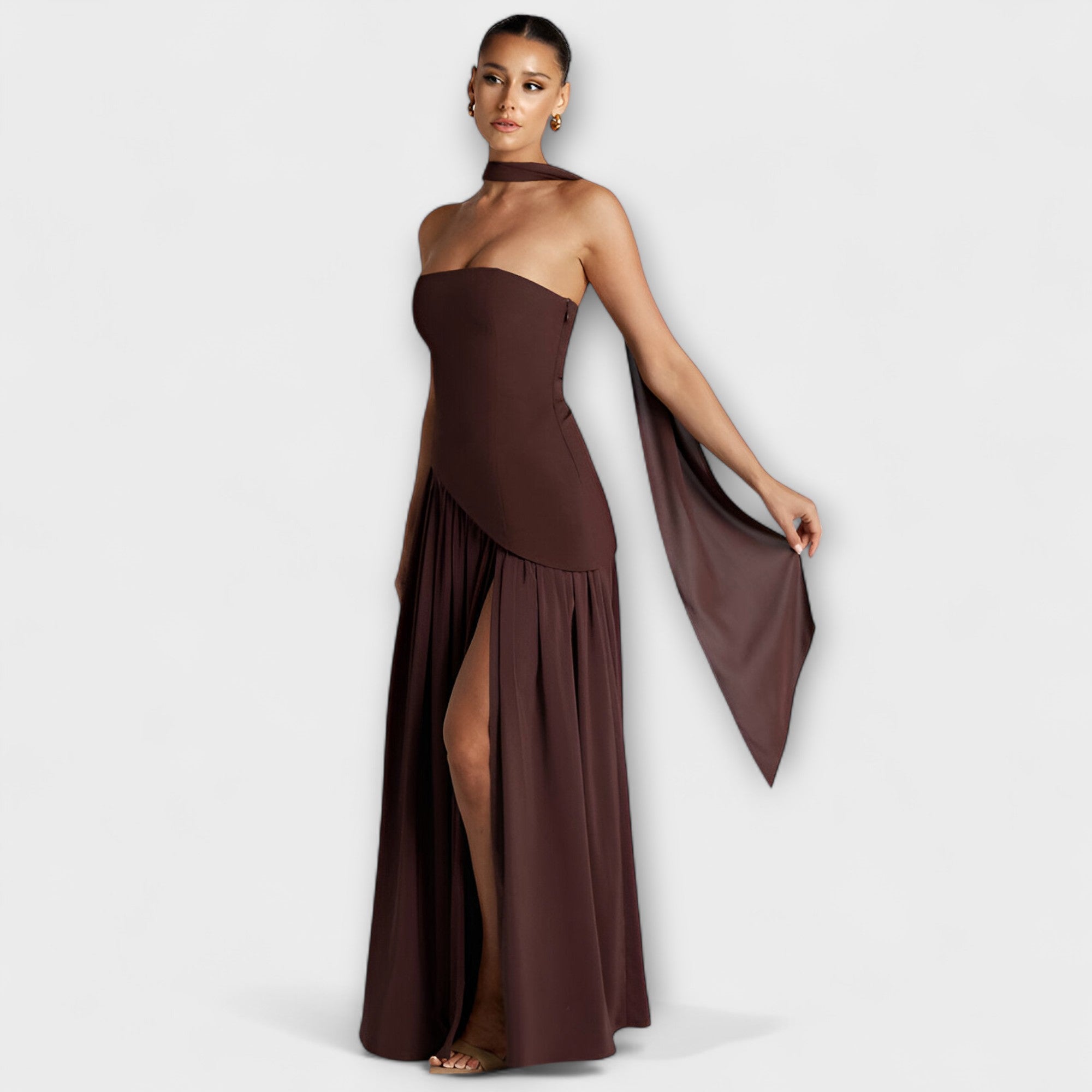 Ada - Elegancka sukienka maxi