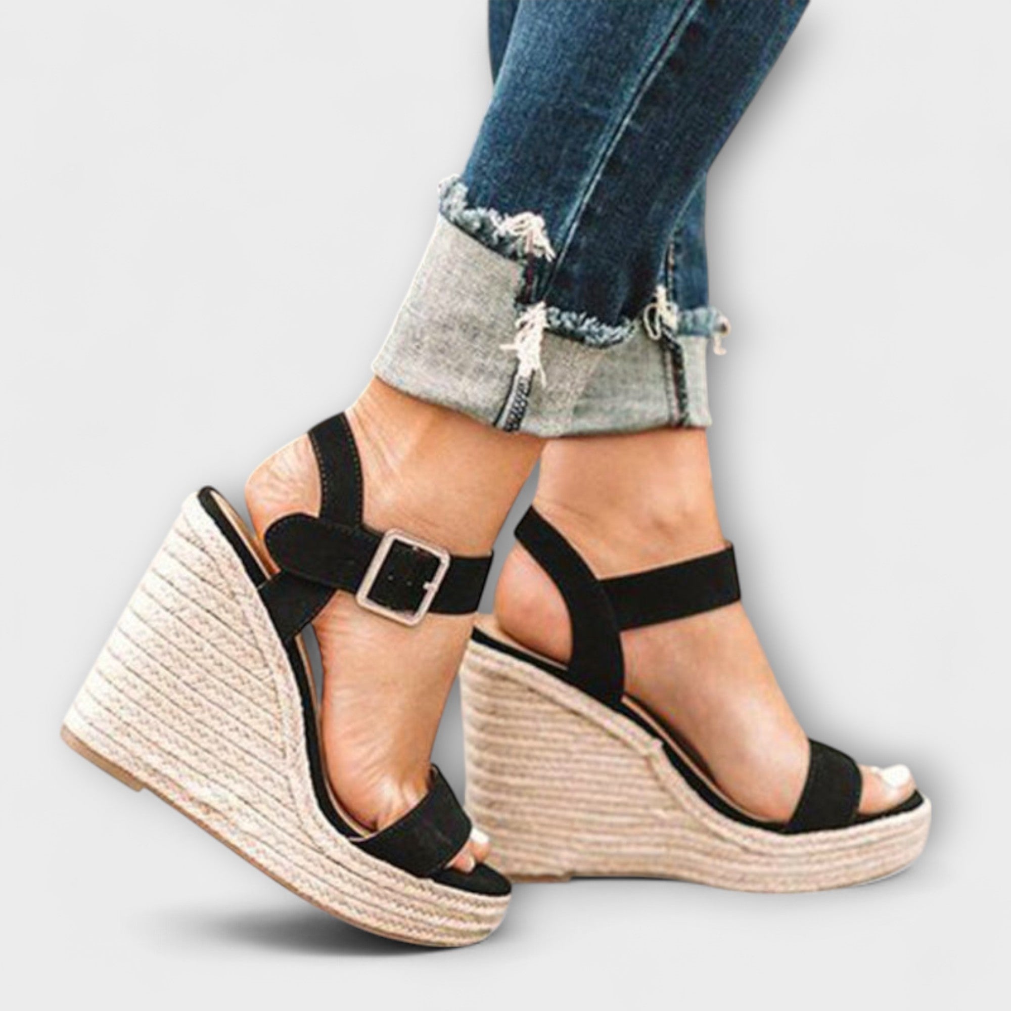 Elizabeth - Stylowe buty damskie z paskiem