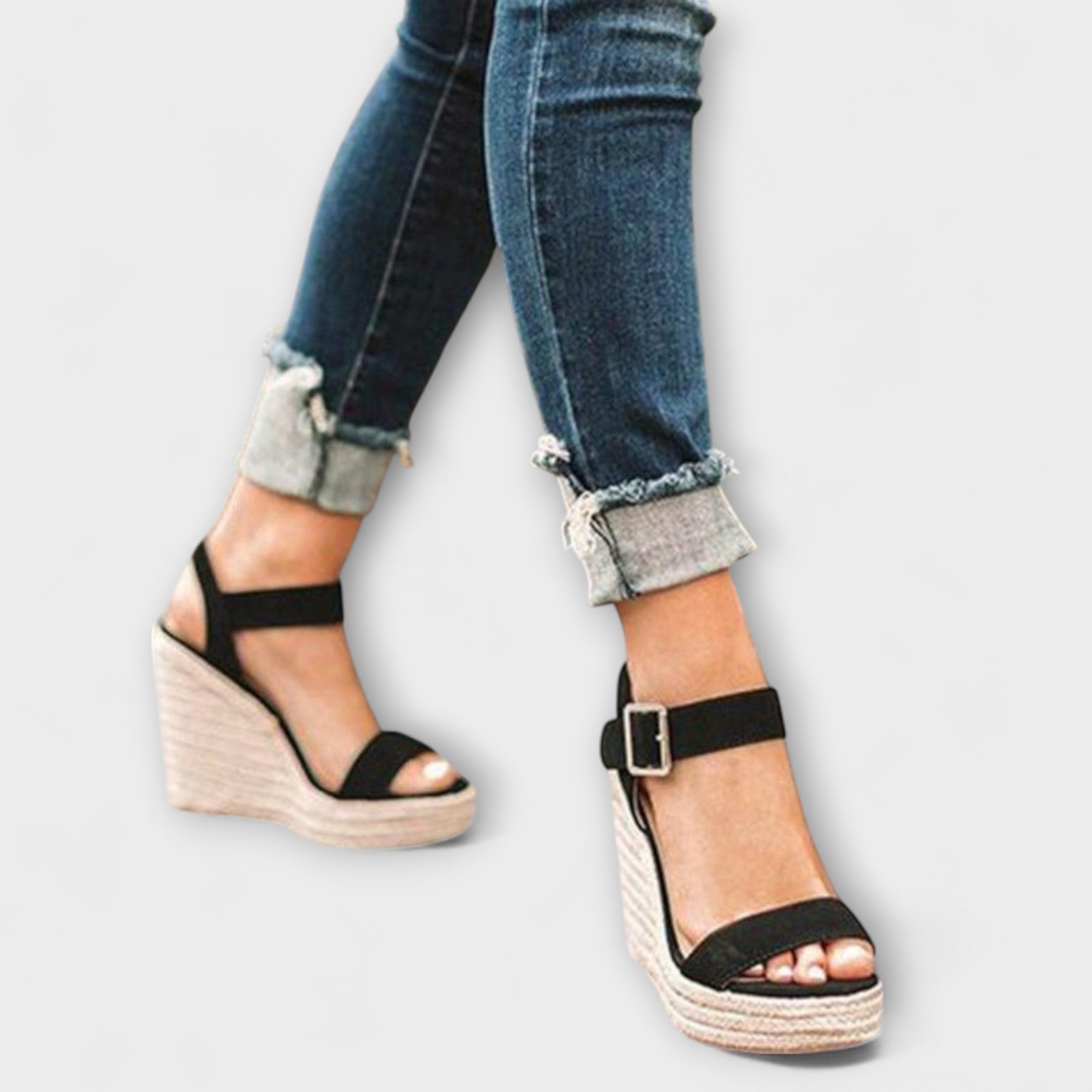 Elizabeth - Stylowe buty damskie z paskiem