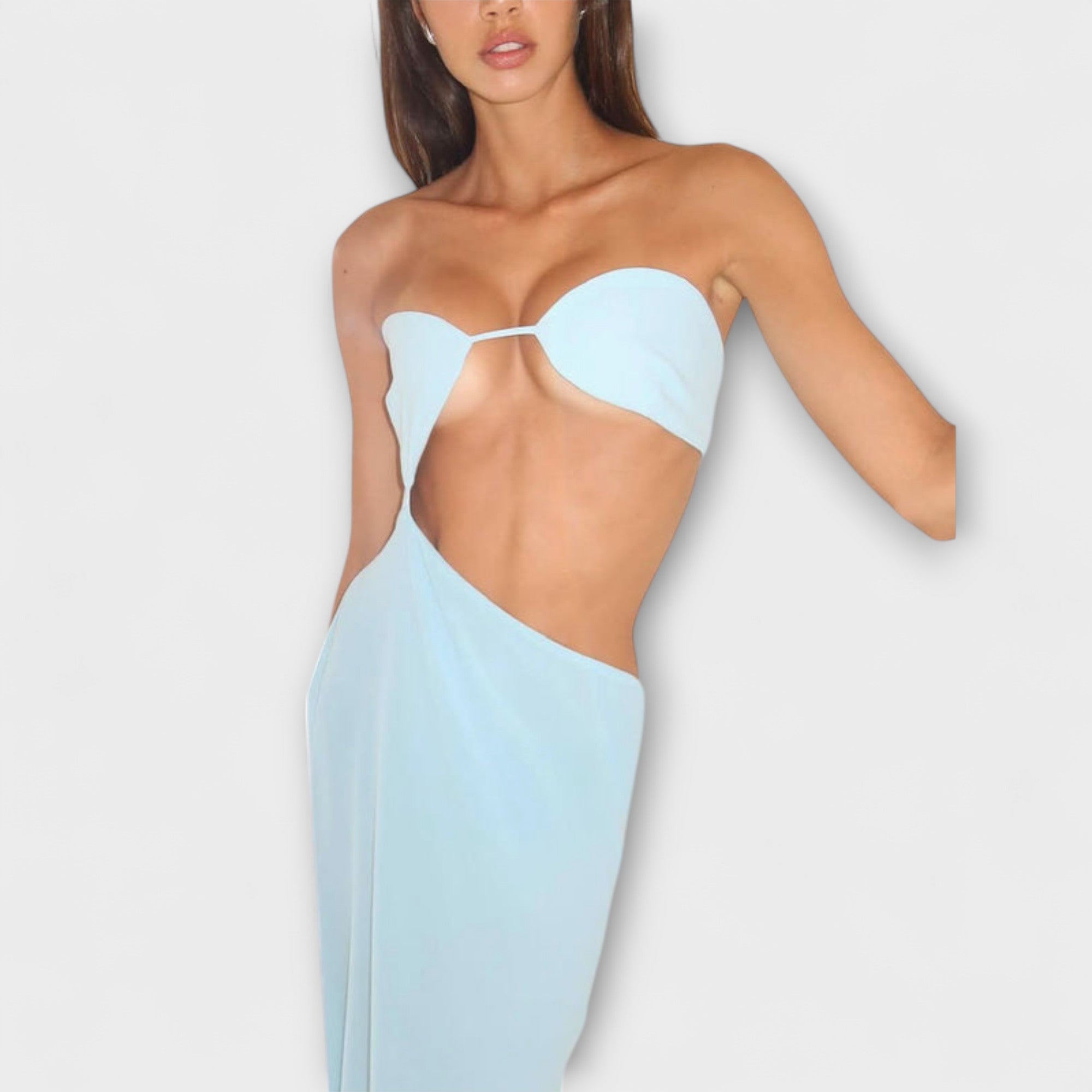 Isabella - Uwodzicielska suknia wieczorowa bez pleców