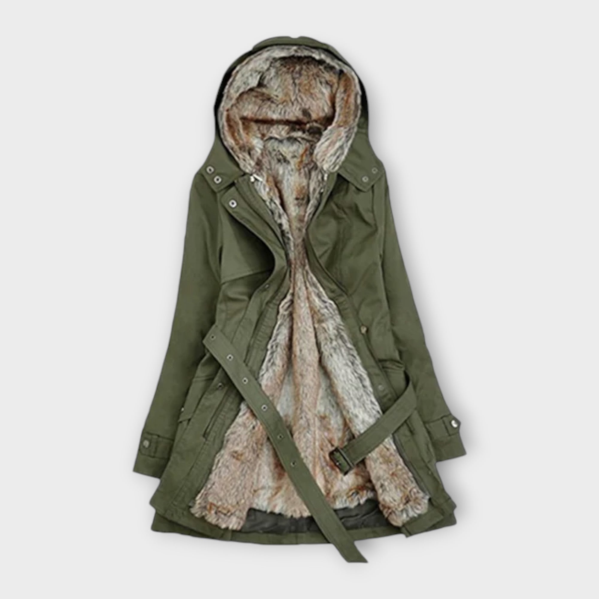 Mikash - pluszowy futrzany p?aszcz