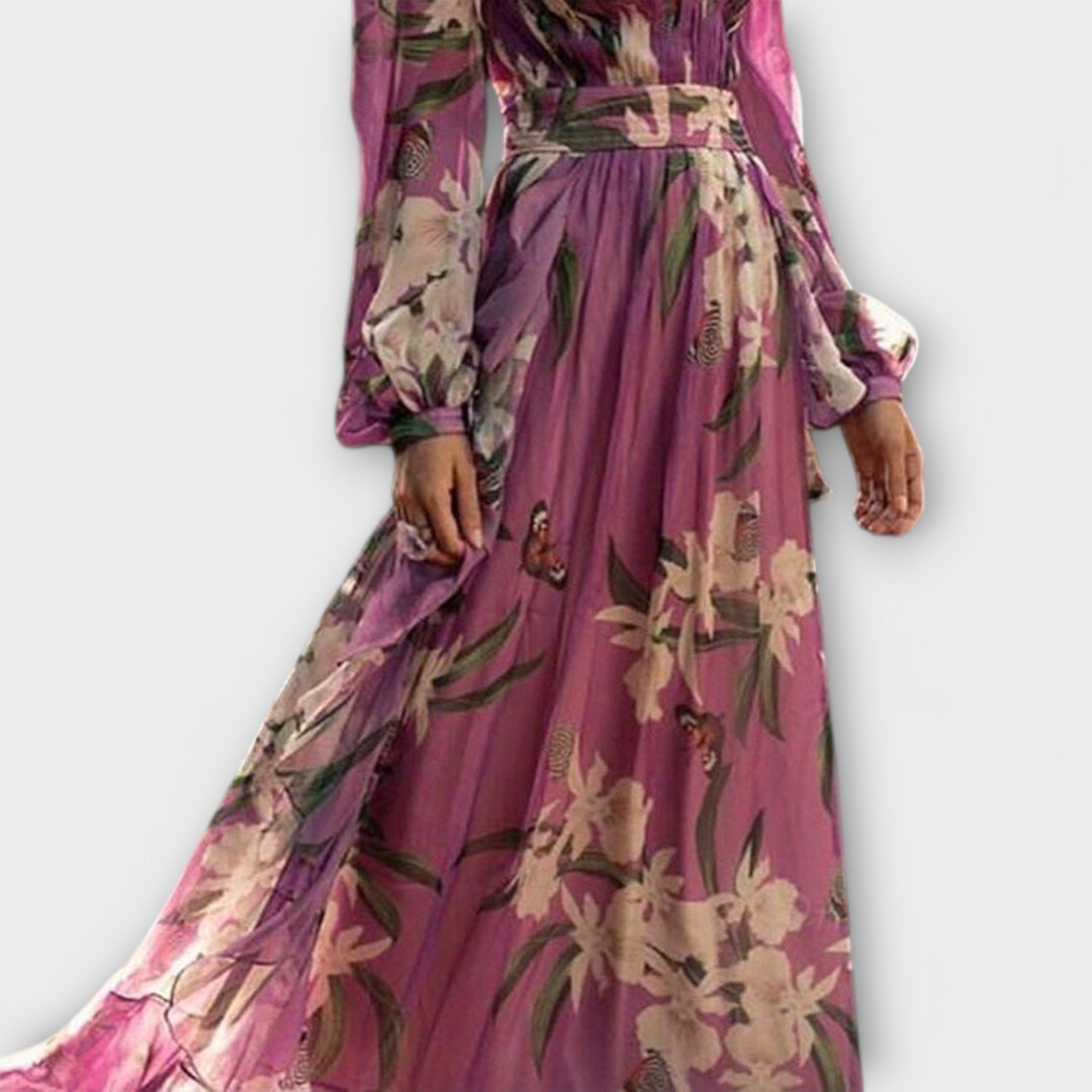 Wysokiej jako?ci elegancka sukienka maxi