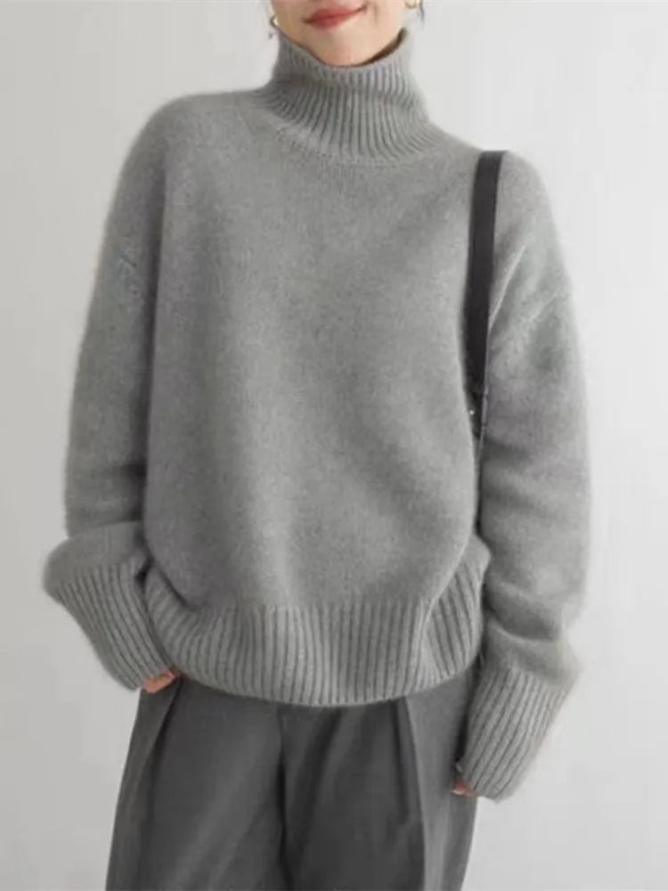 MONIKA | Elegancki kaszmirowy sweter
