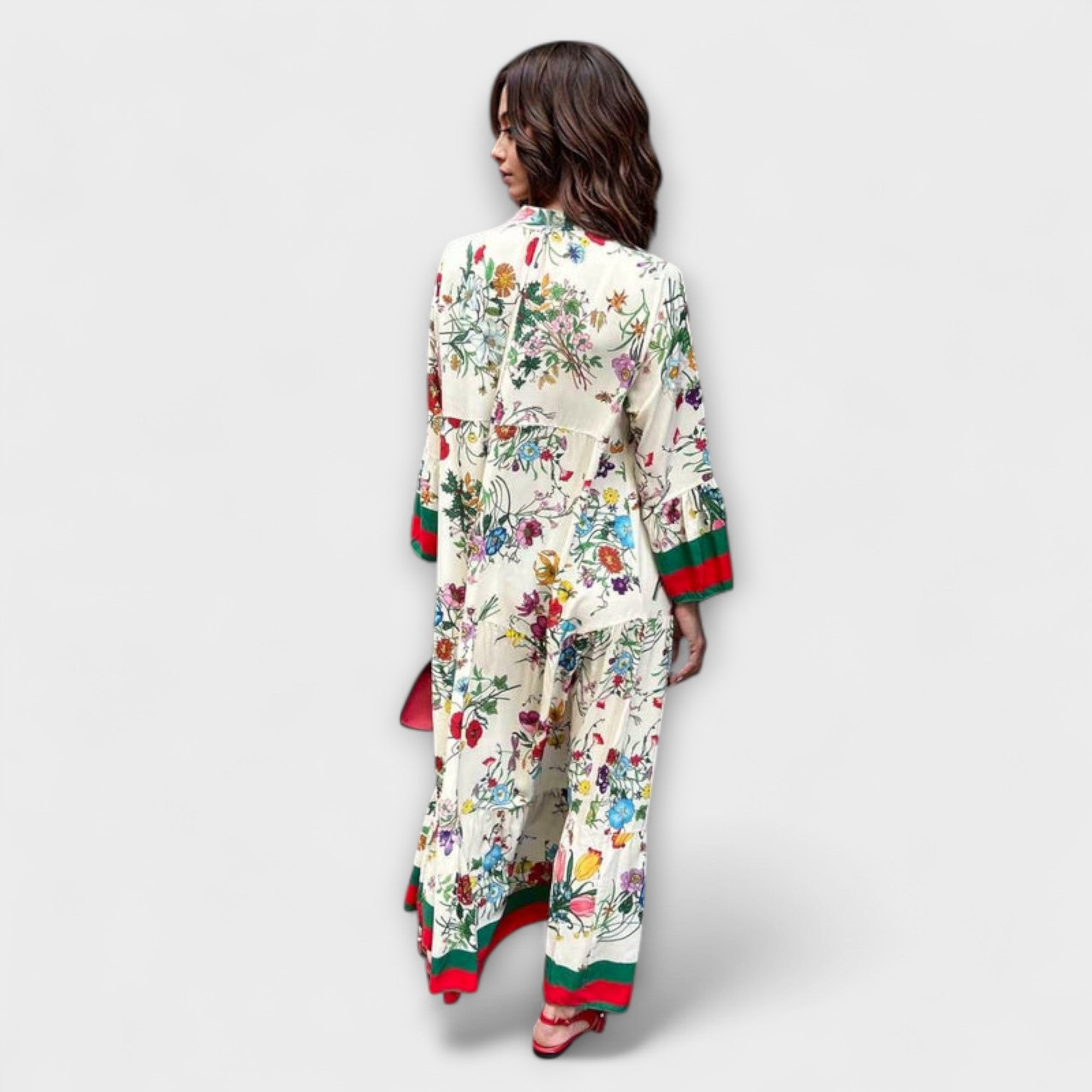 Oriana - sukienka maxi w kwiatowy print