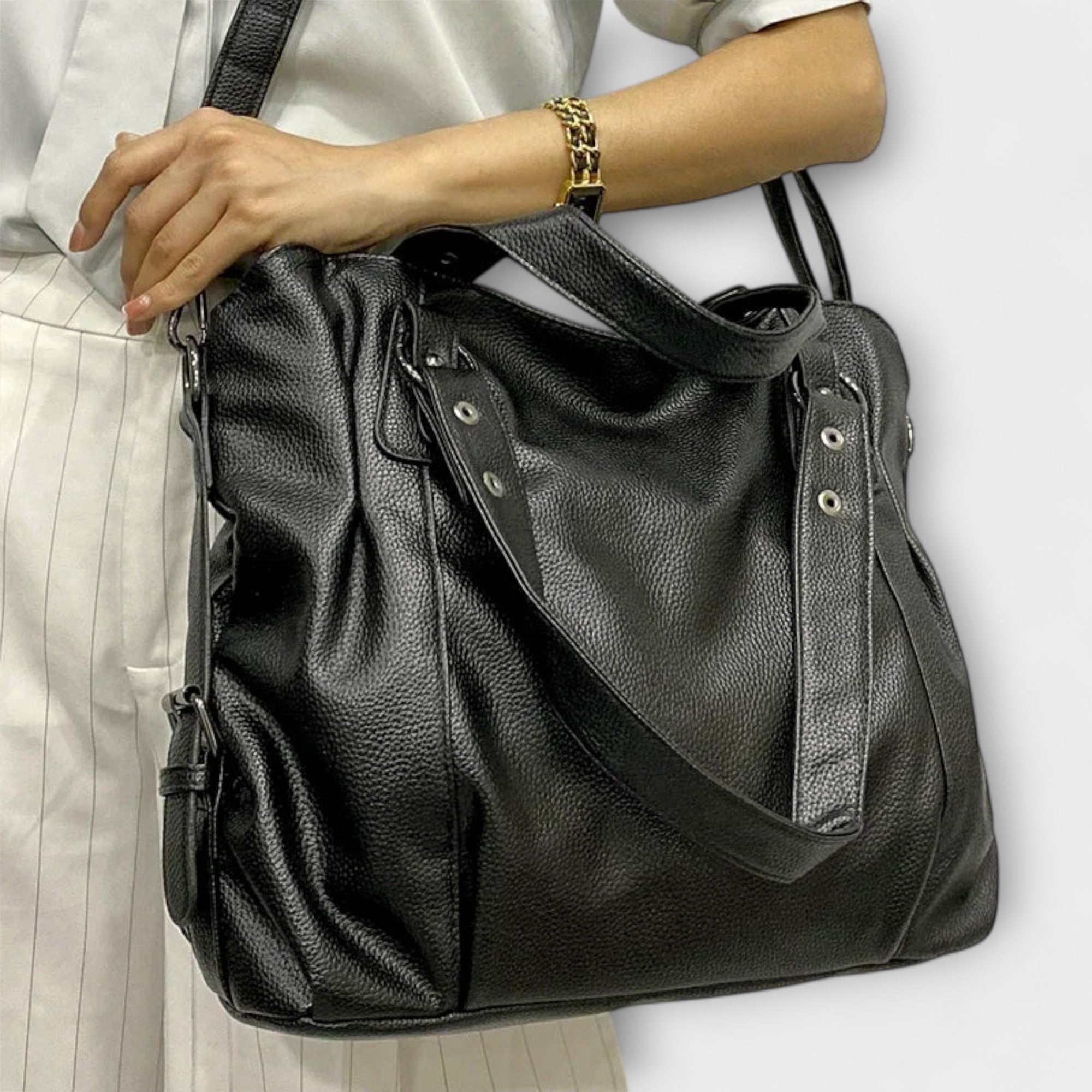 Lora. - Elegancka torba na rami? typu hobo