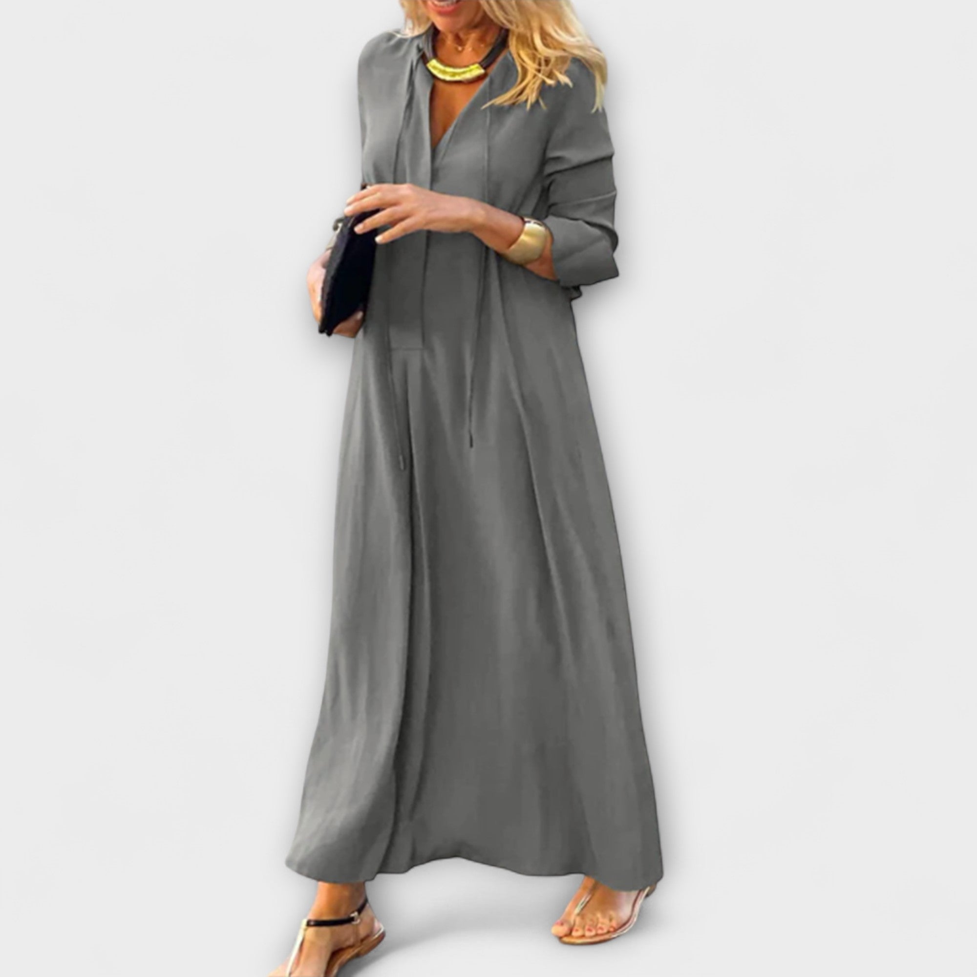 Hannalore - Wygodna sukienka maxi