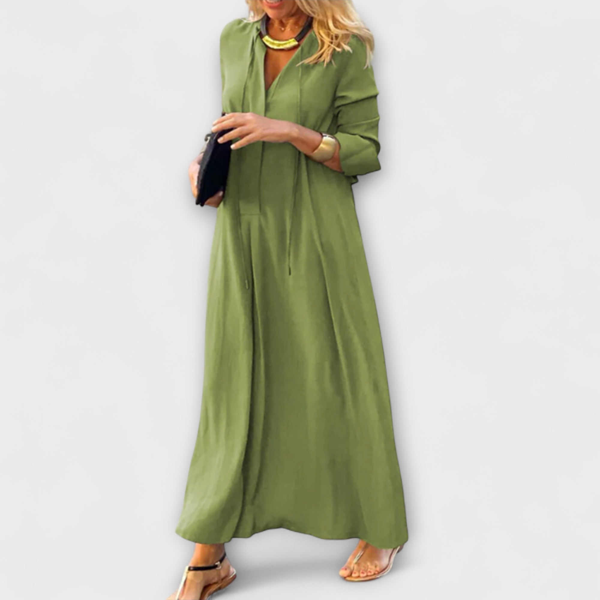 Hannalore - Wygodna sukienka maxi