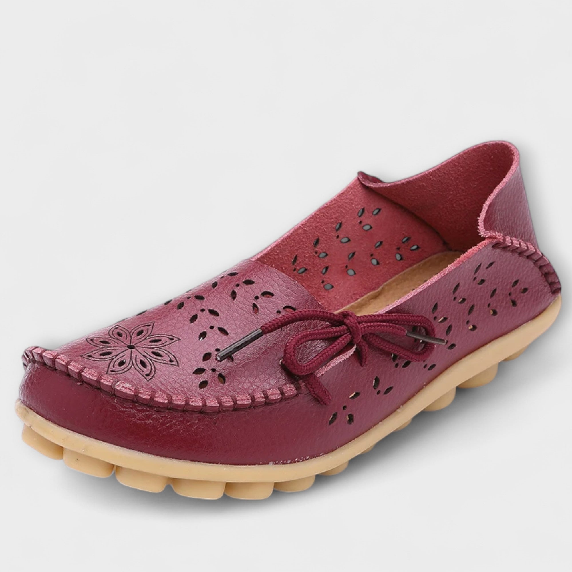 Stylowe wsuwane buty na p?askim obcasie na co dzie?