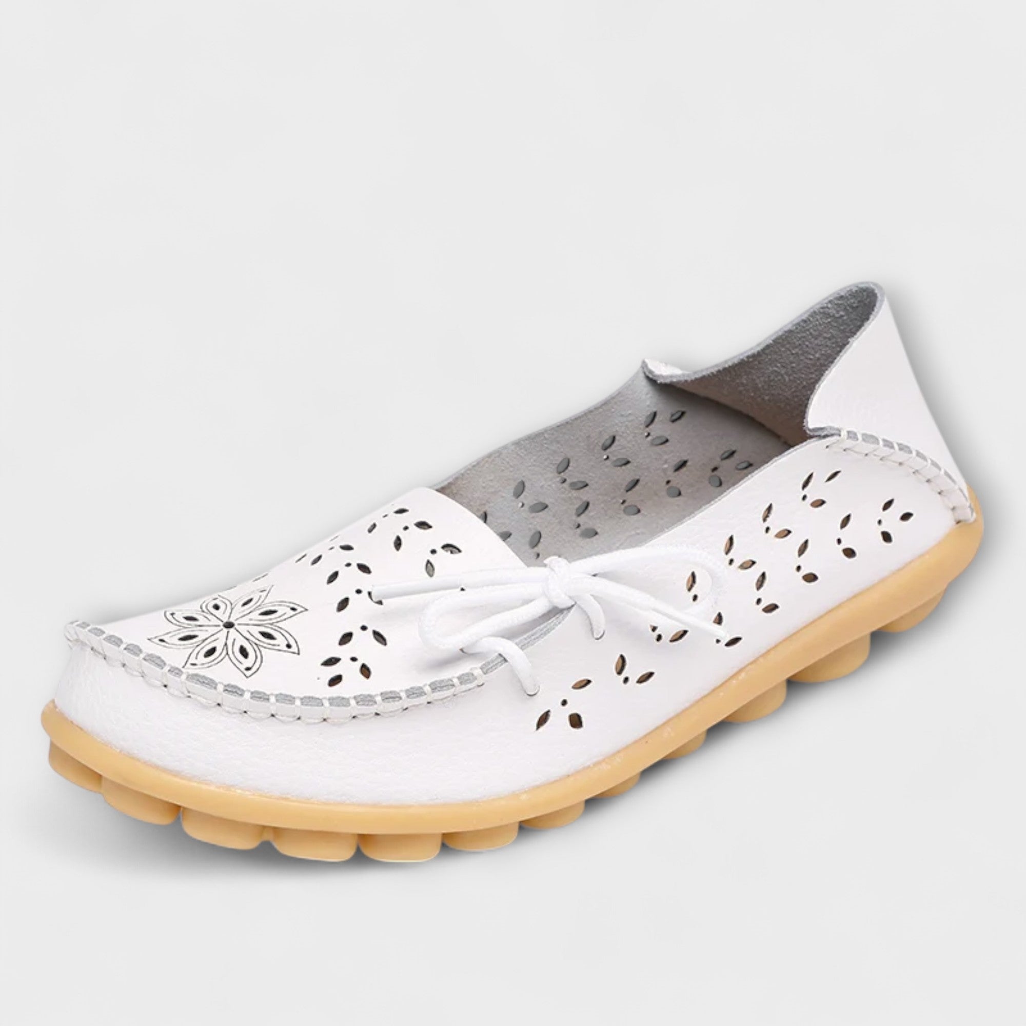 Stylowe wsuwane buty na p?askim obcasie na co dzie?