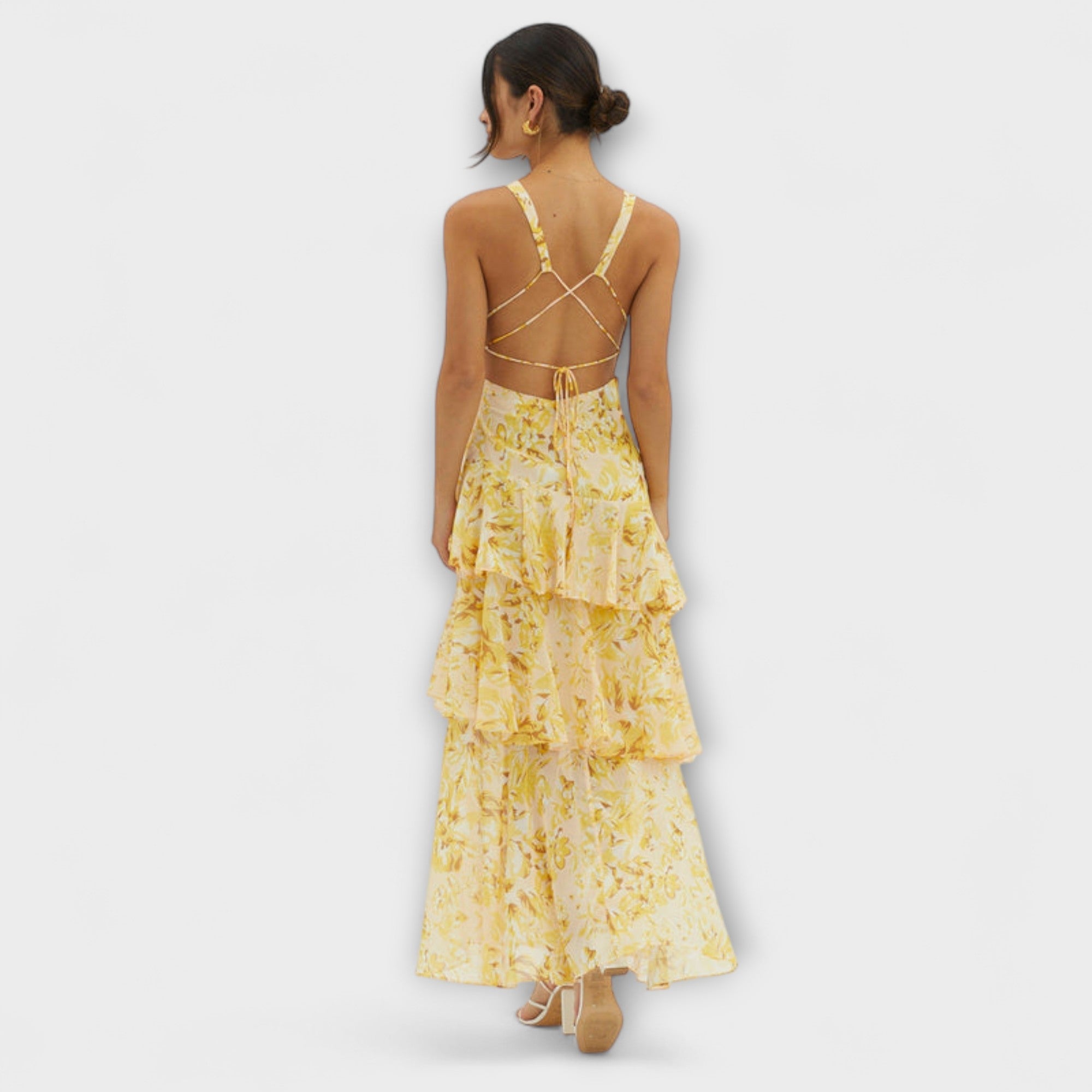 Faye - sukienka midi Bloom Shift