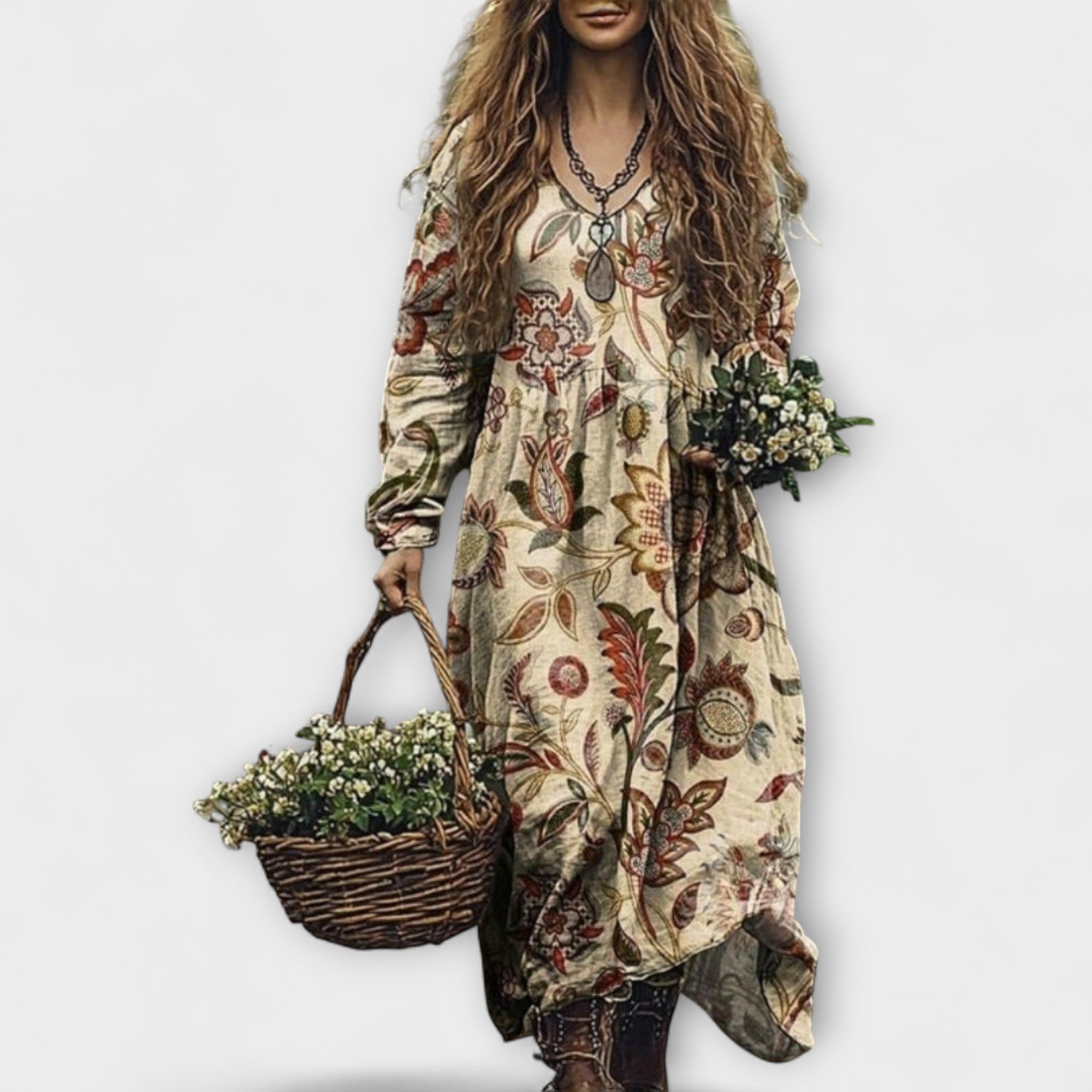 Juri - sukienka z d?ugim r?kawem