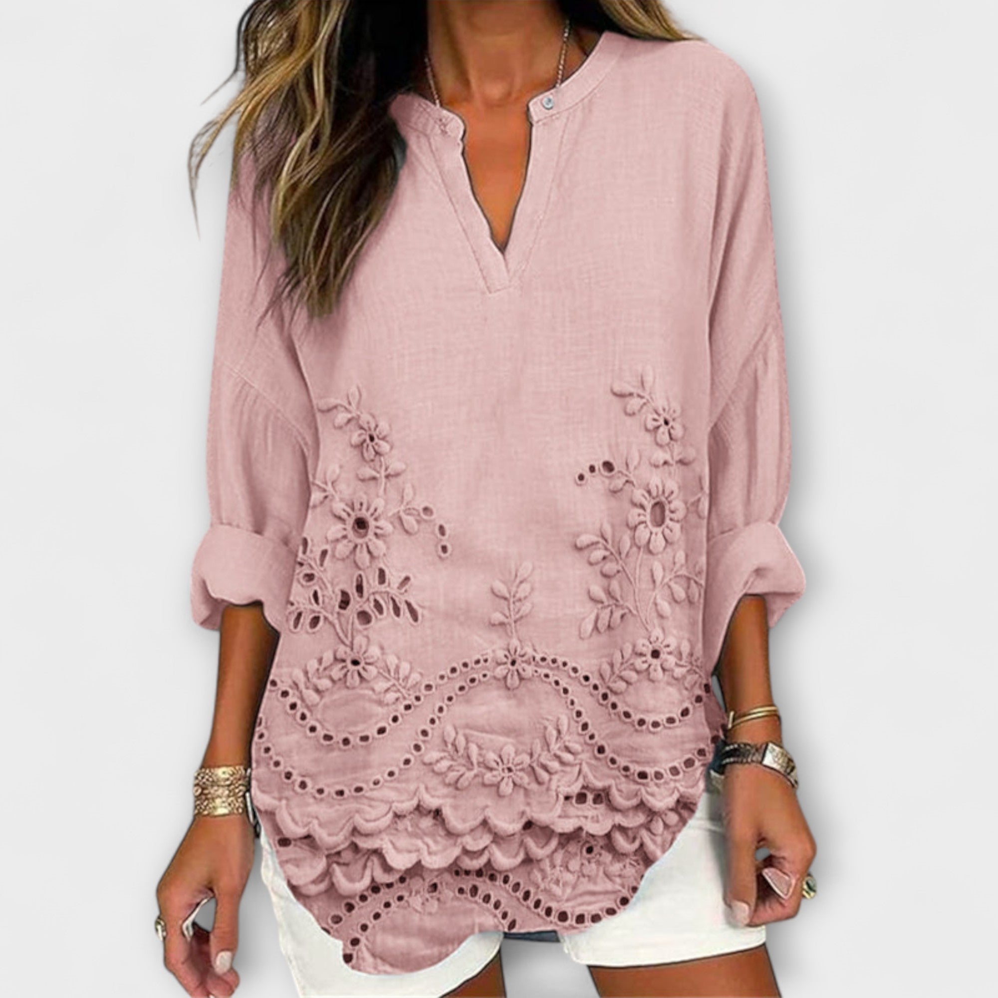 Aria – zwiewny top z nadrukiem