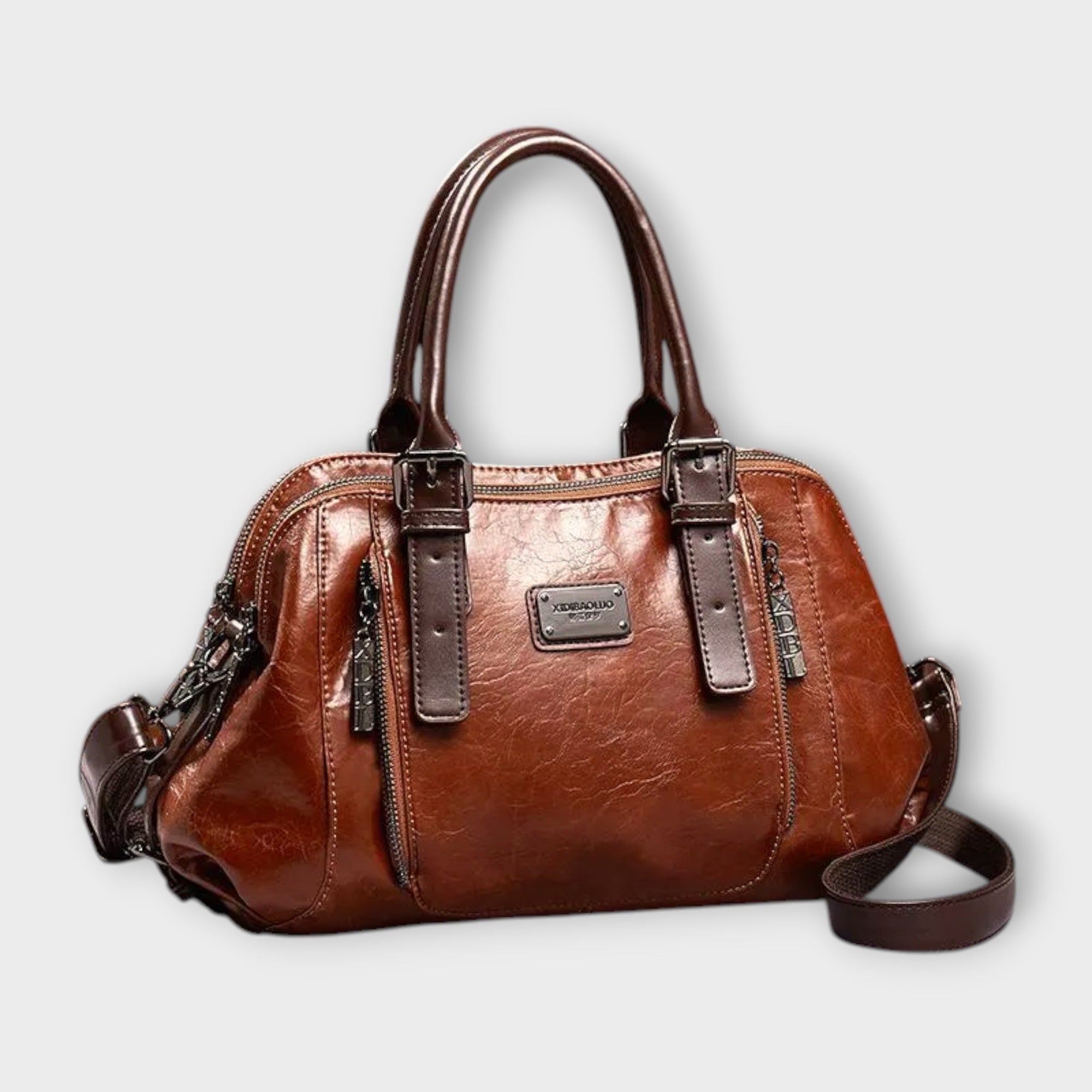 Lora. - Elegancka torba na rami? w stylu vintage