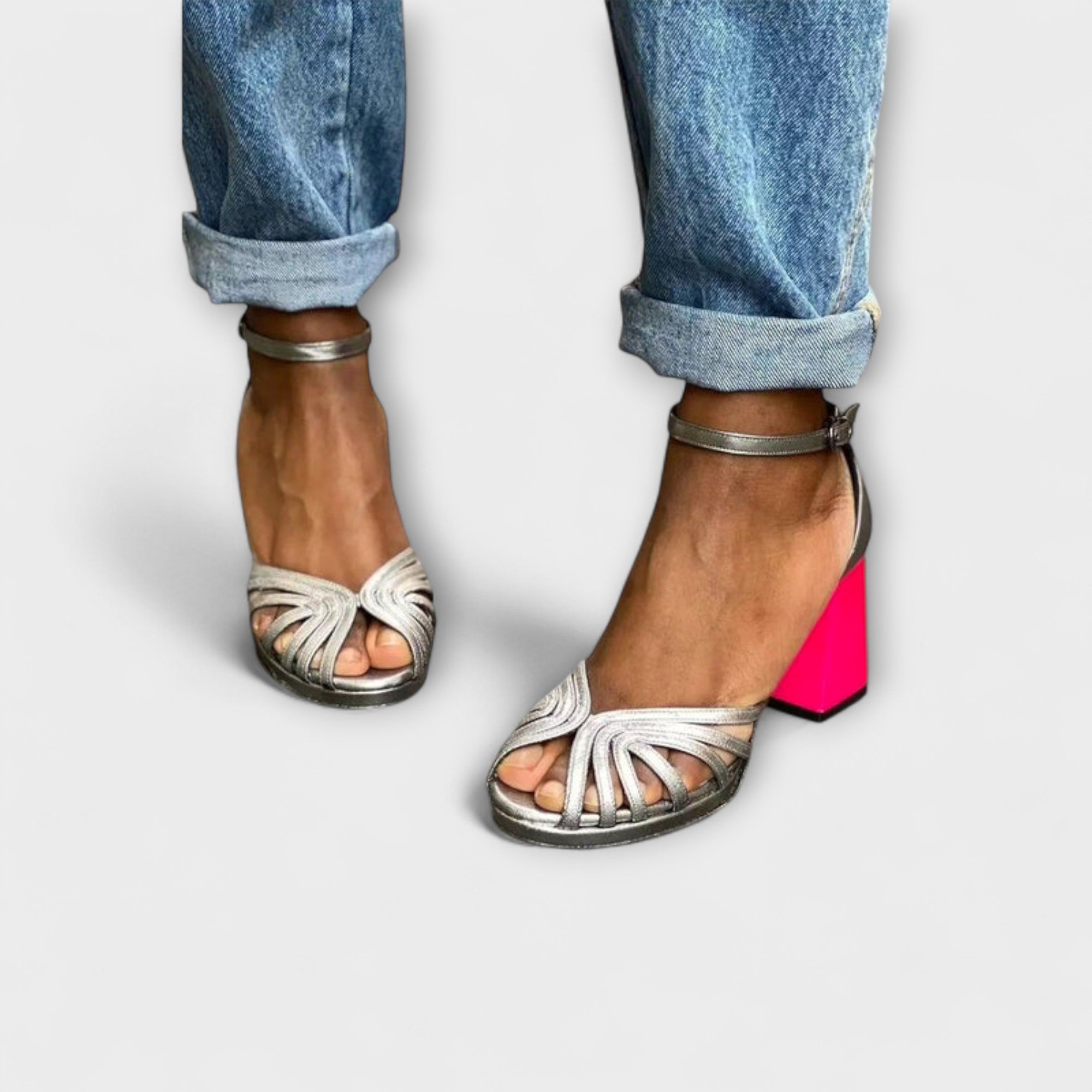Naelle - Eleganckie b?yszcz?ce sanda?y