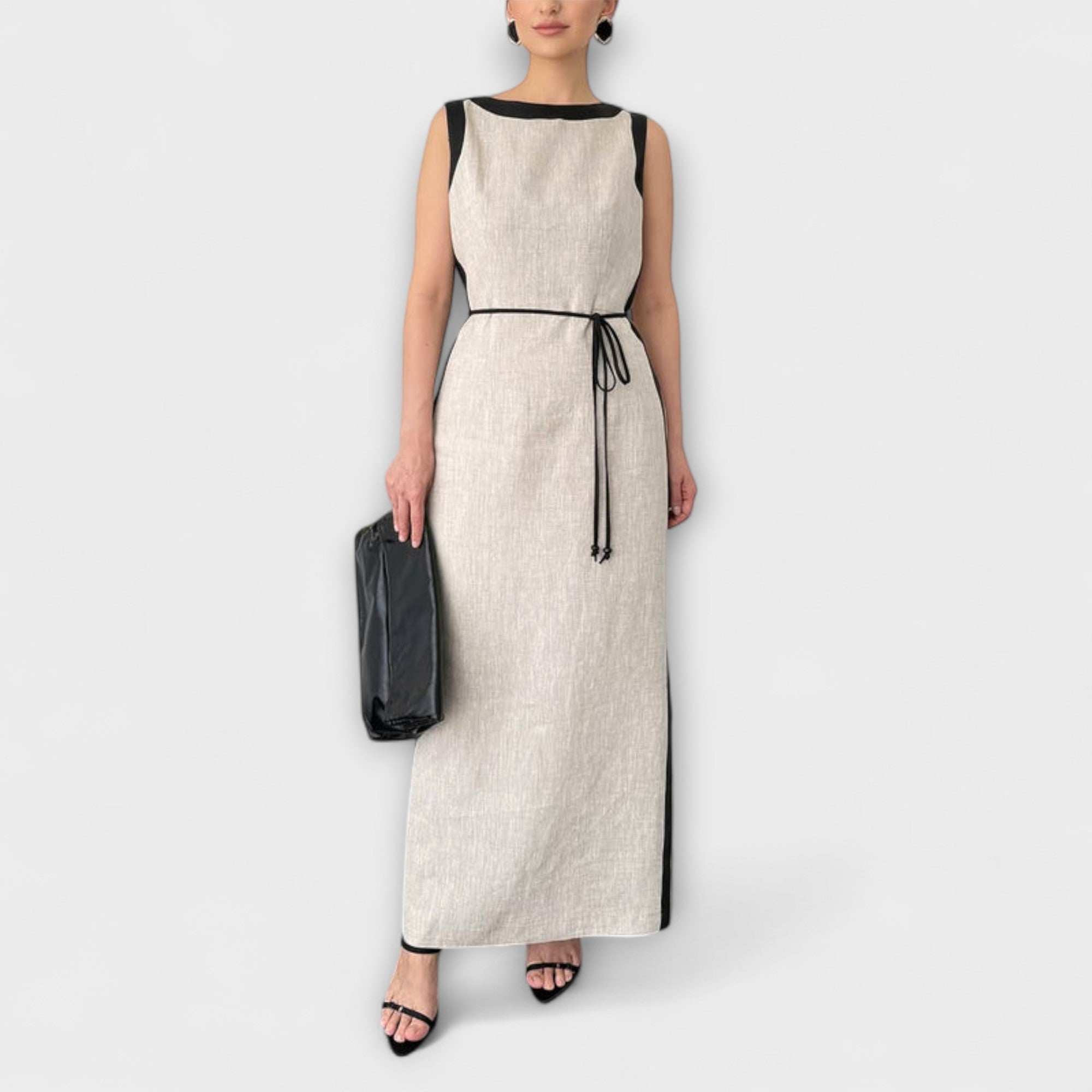 Irene - Elegancka sukienka bez r?kawów