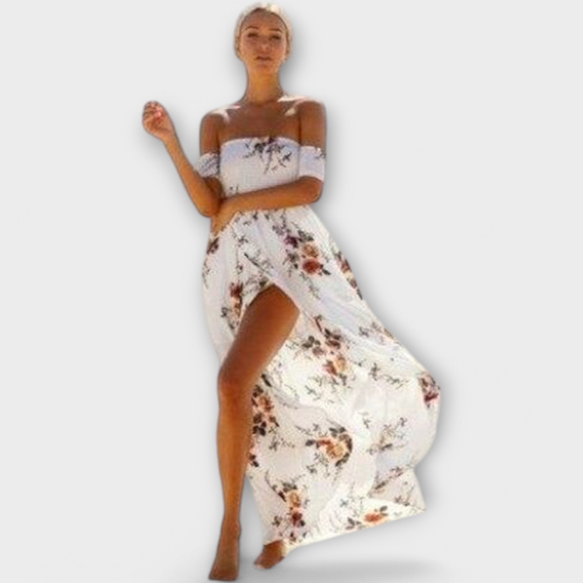 Verena - sukienka midi w stylu boho