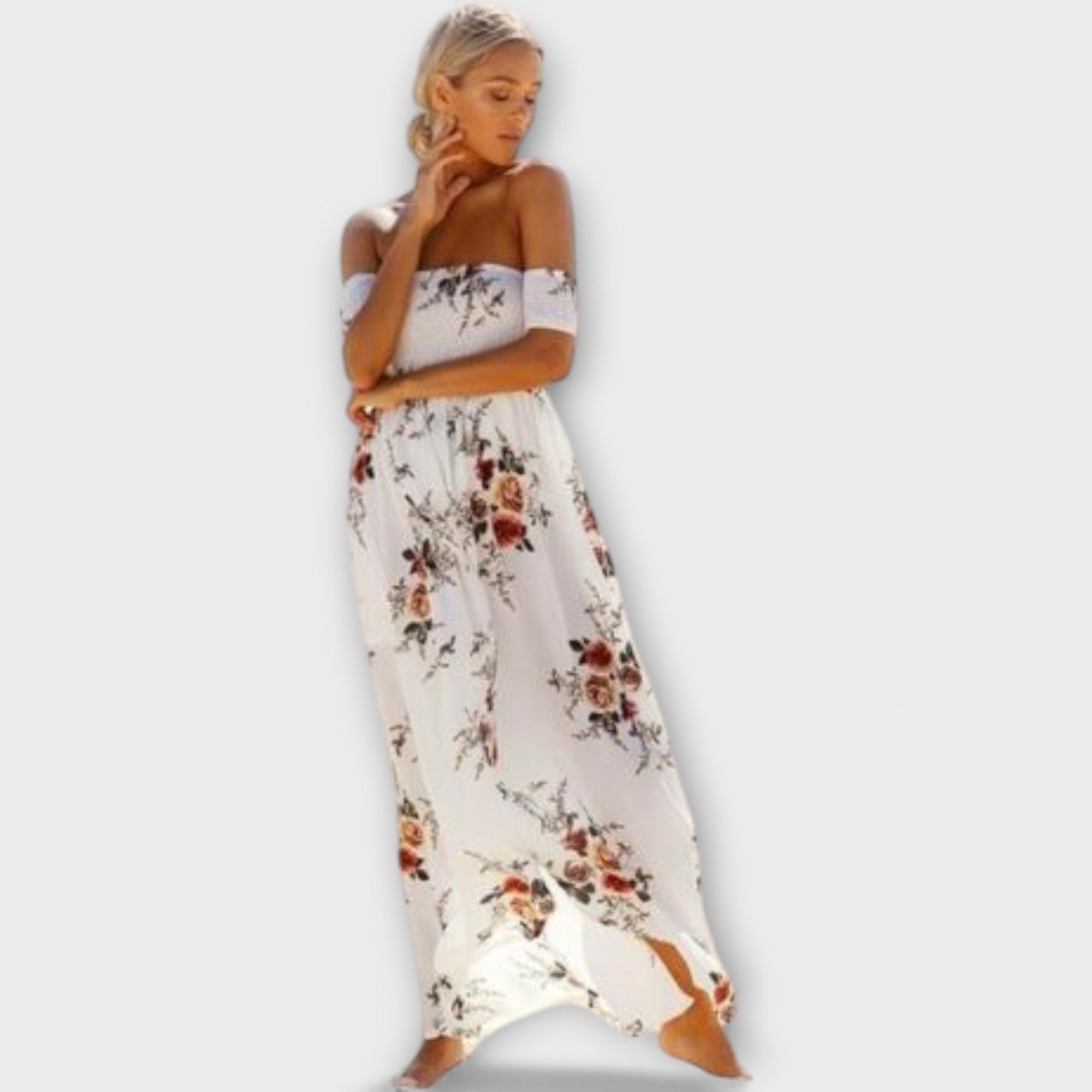Verena - sukienka midi w stylu boho