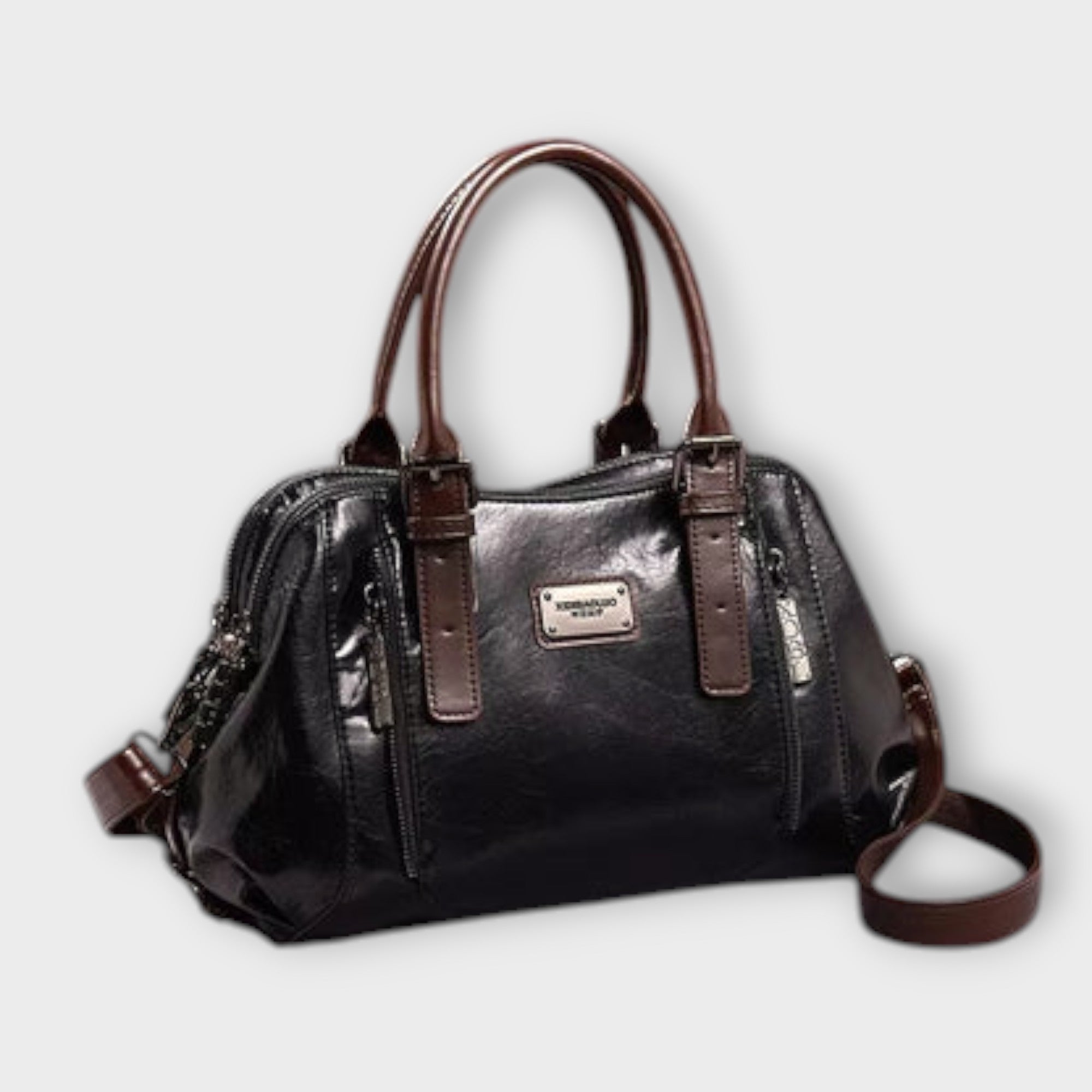 Lora. - Elegancka torba na rami? w stylu vintage