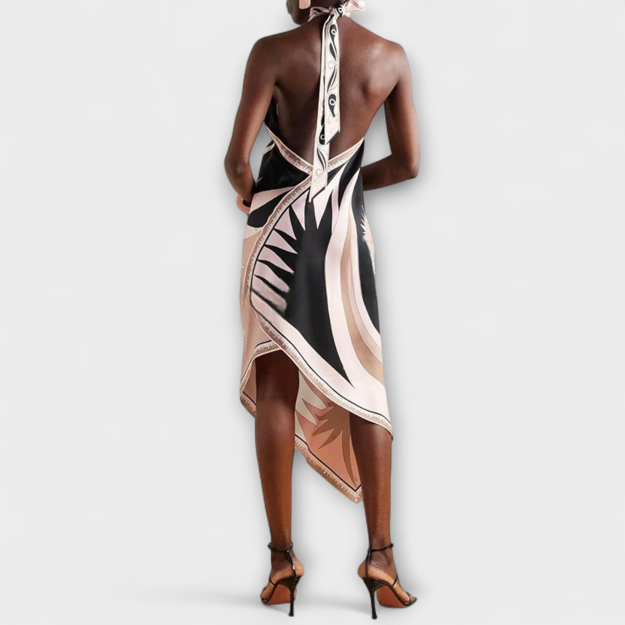 Ivy - Wyj?tkowa satynowa sukienka na rami?czkach