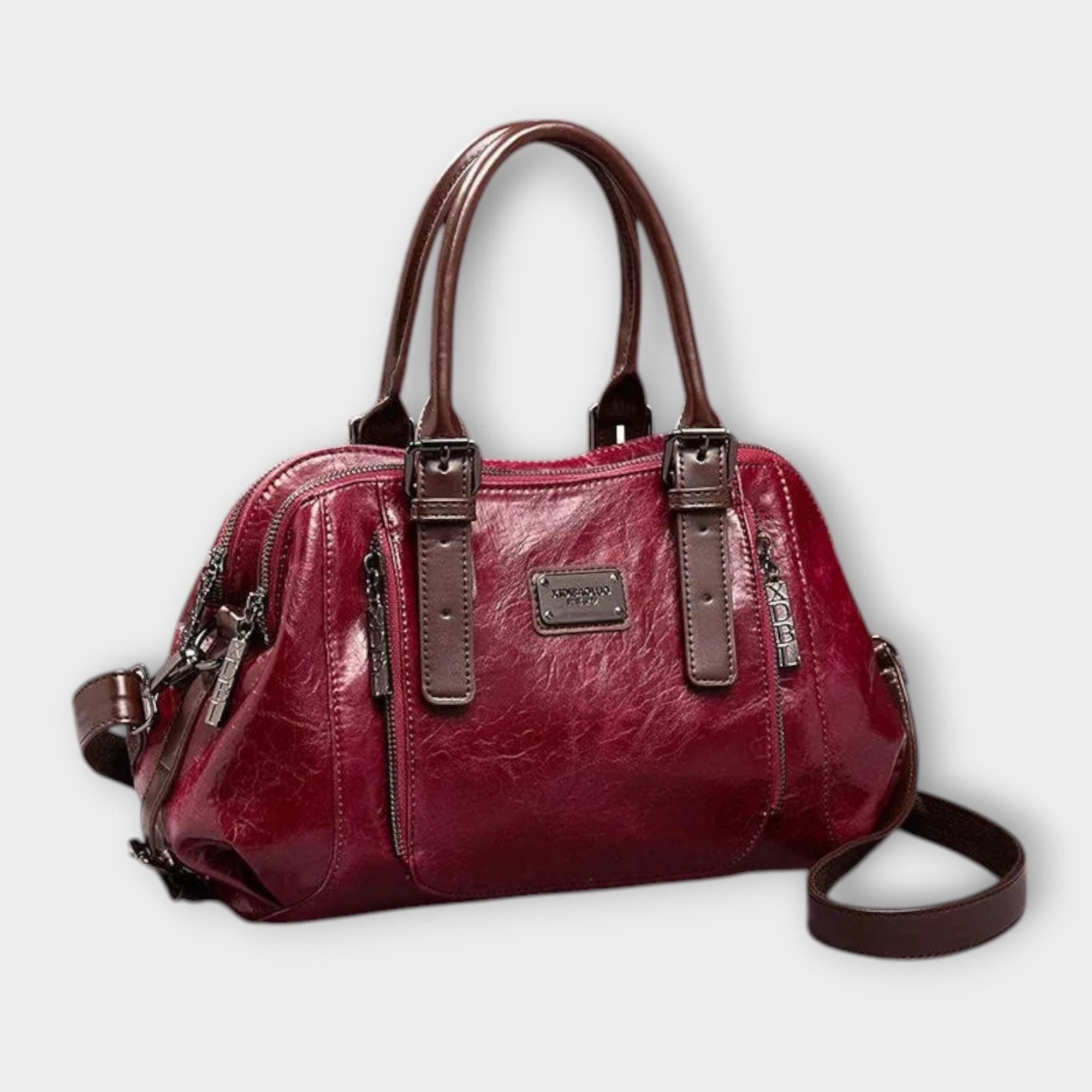 Lora. - Elegancka torba na rami? w stylu vintage