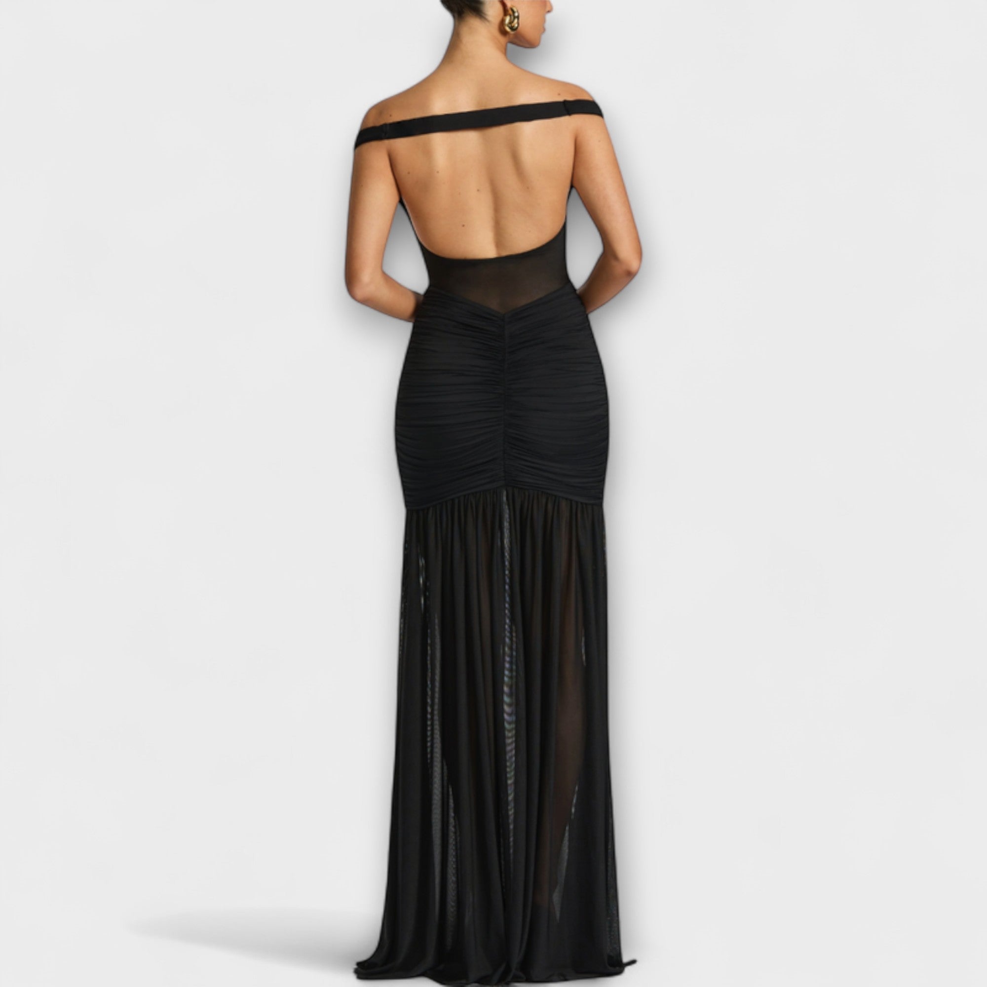 Therese •€" Sukienka z rozci?ciem i efektem wow