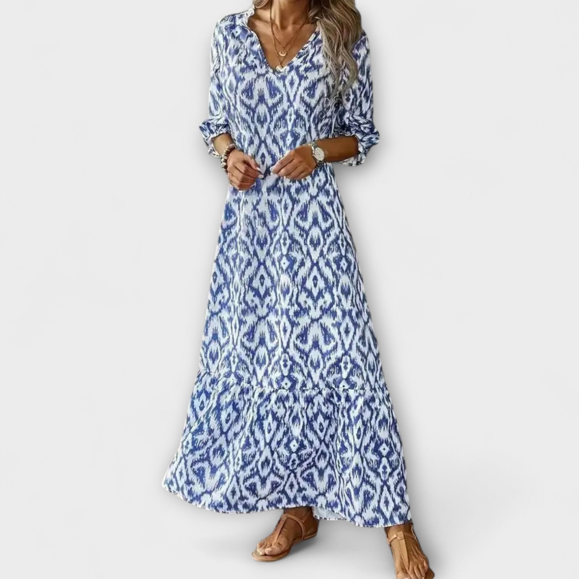 Elegancka sukienka damska maxi