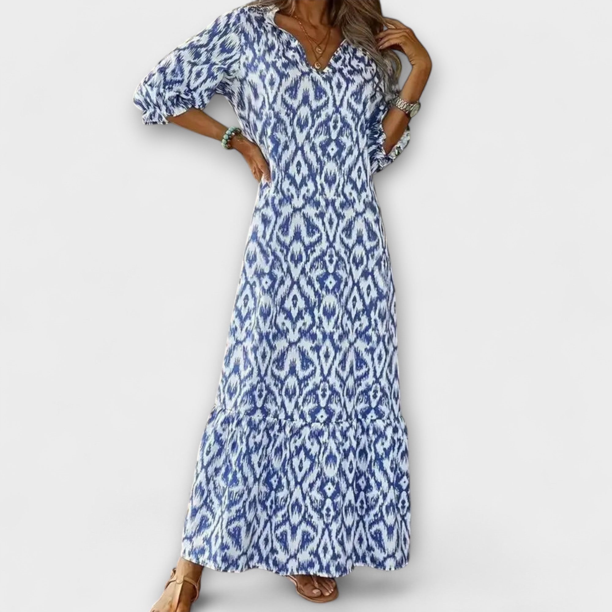 Elegancka sukienka damska maxi
