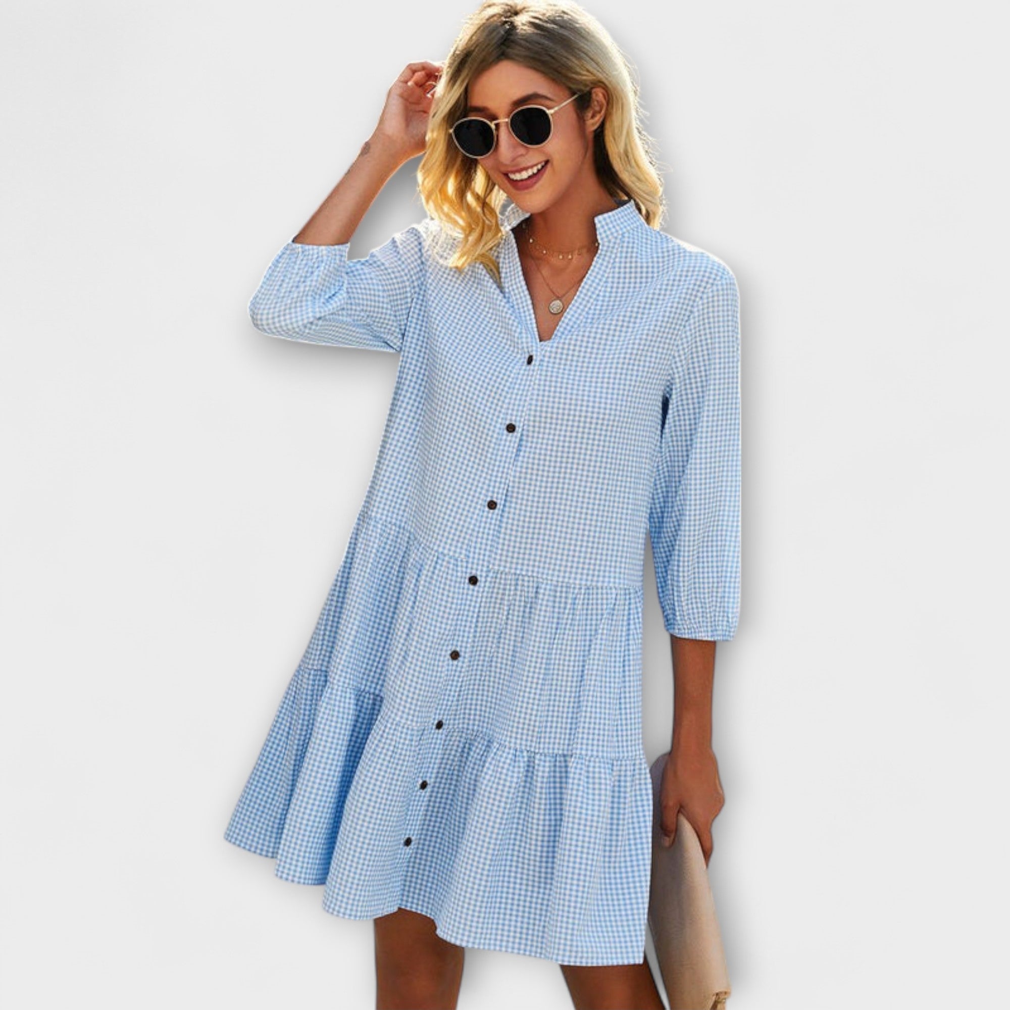 Shanna - zwiewna sukienka midi