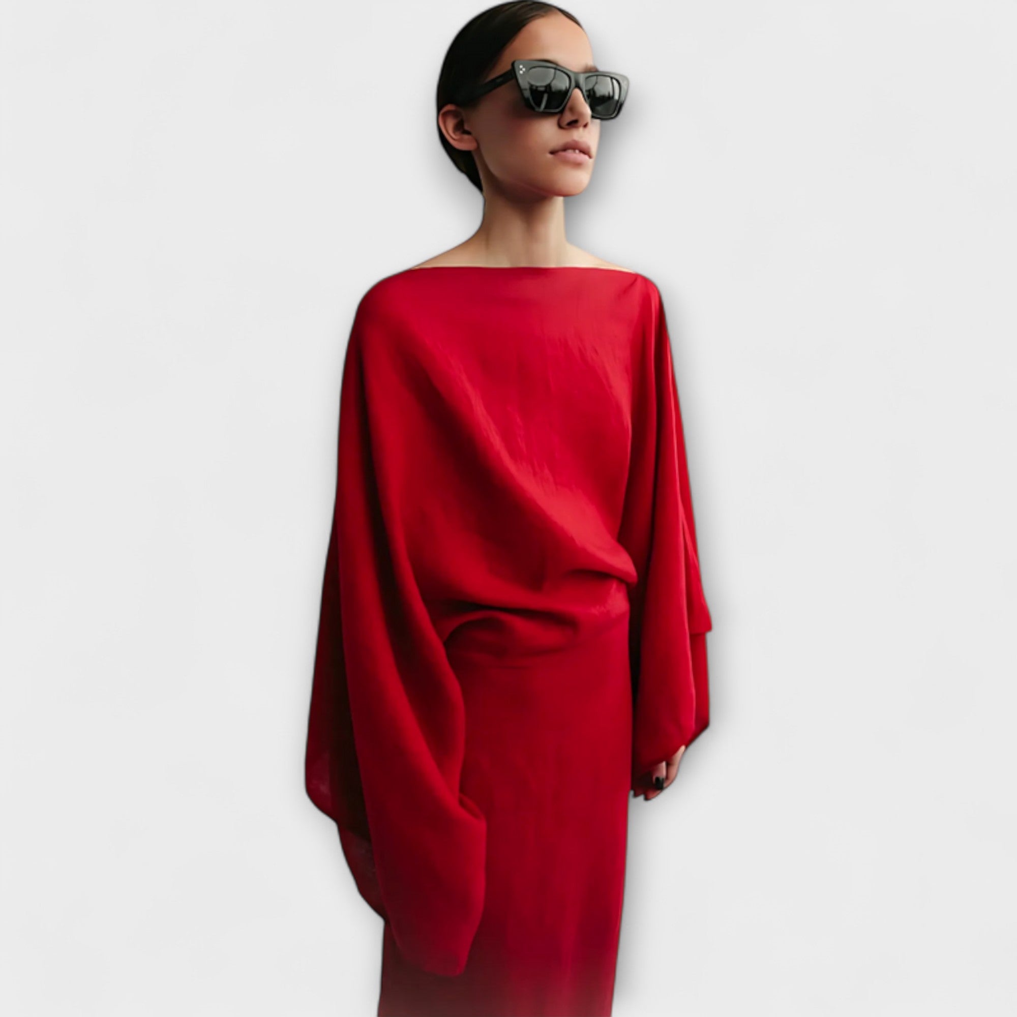 Dana - sukienka kimono z lnu i bawe?ny