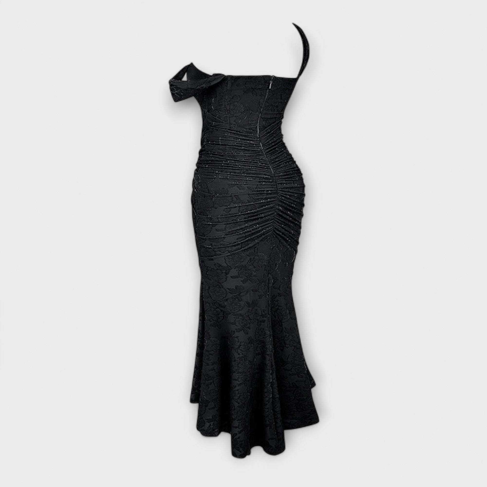 Renske - d?uga sukienka z eleganckim i wyrafinowanym gorsetem