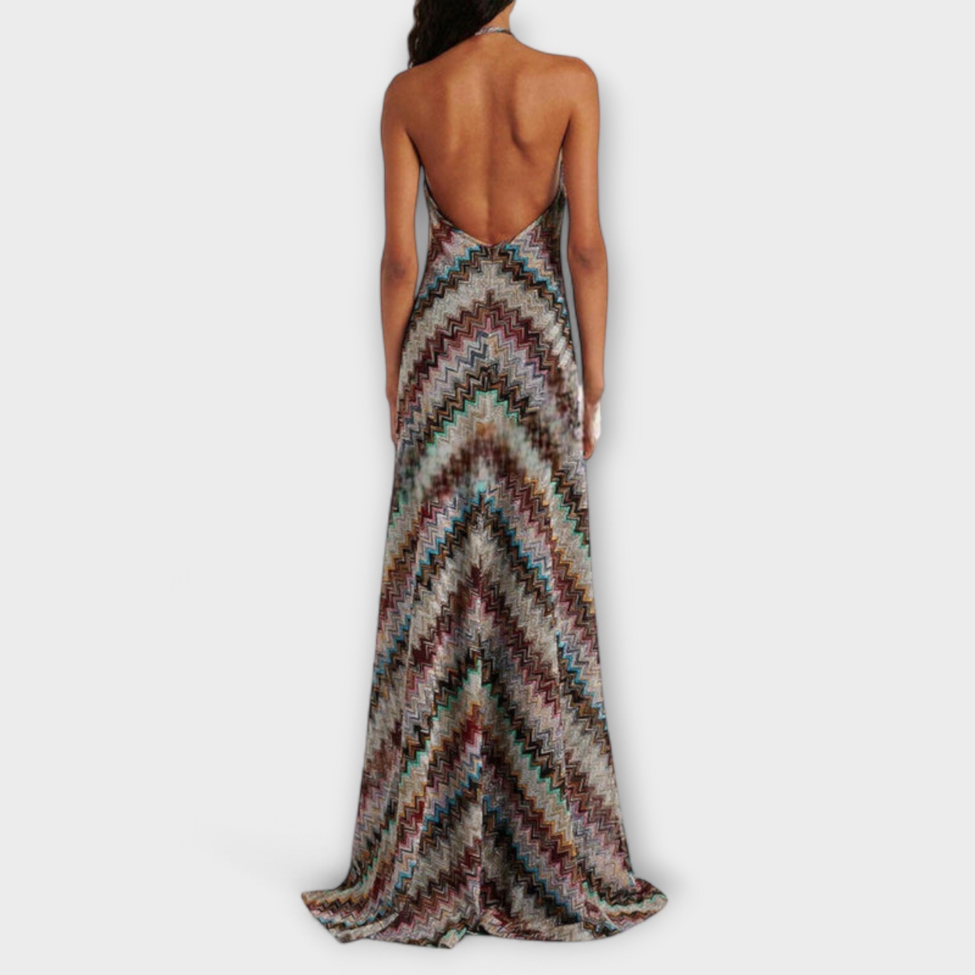 Reese - sukienka Jodie z dzianiny z kolorowym nadrukiem w jode?k?