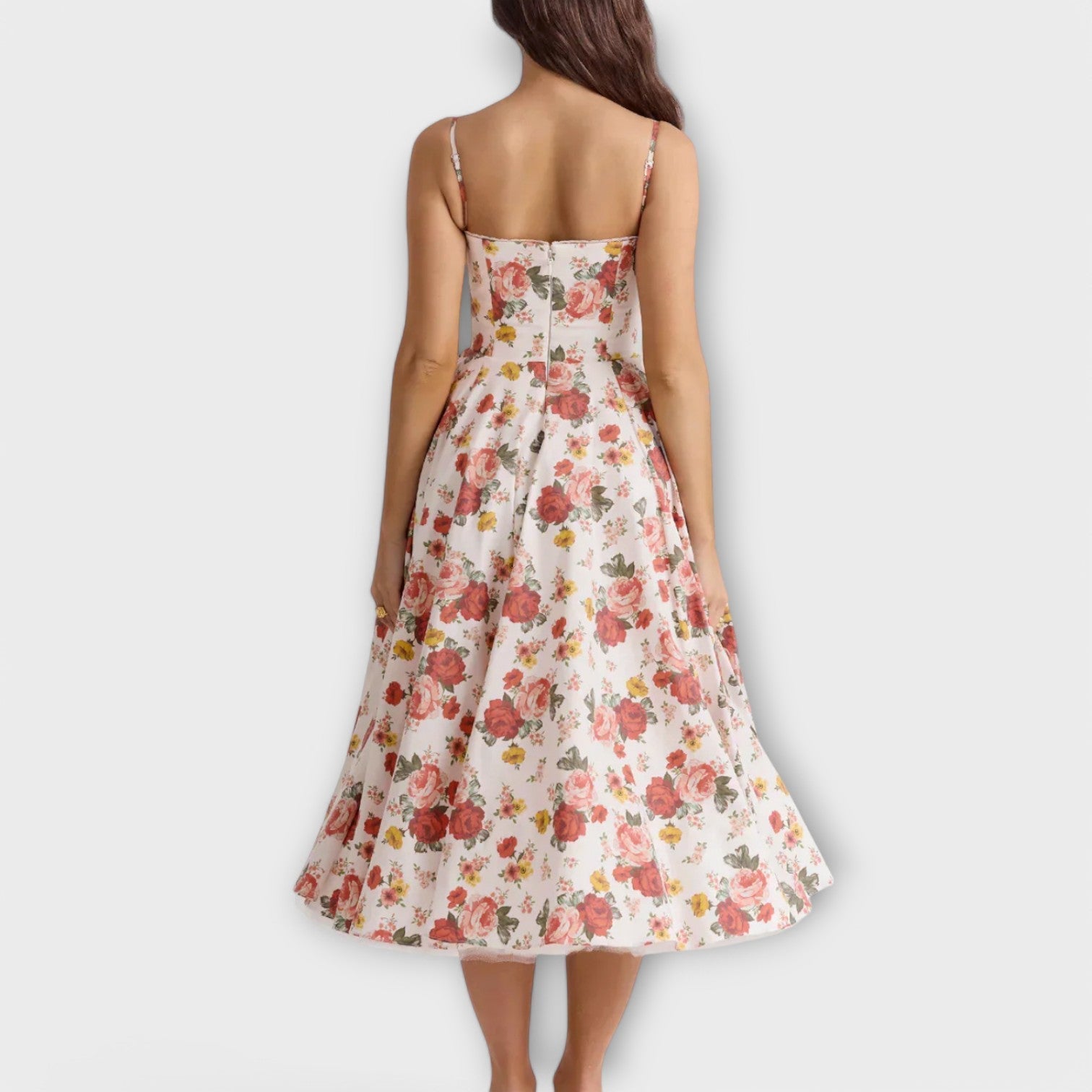 ©M?skie - Lekka letnia sukienka z gorsetowymi detalami